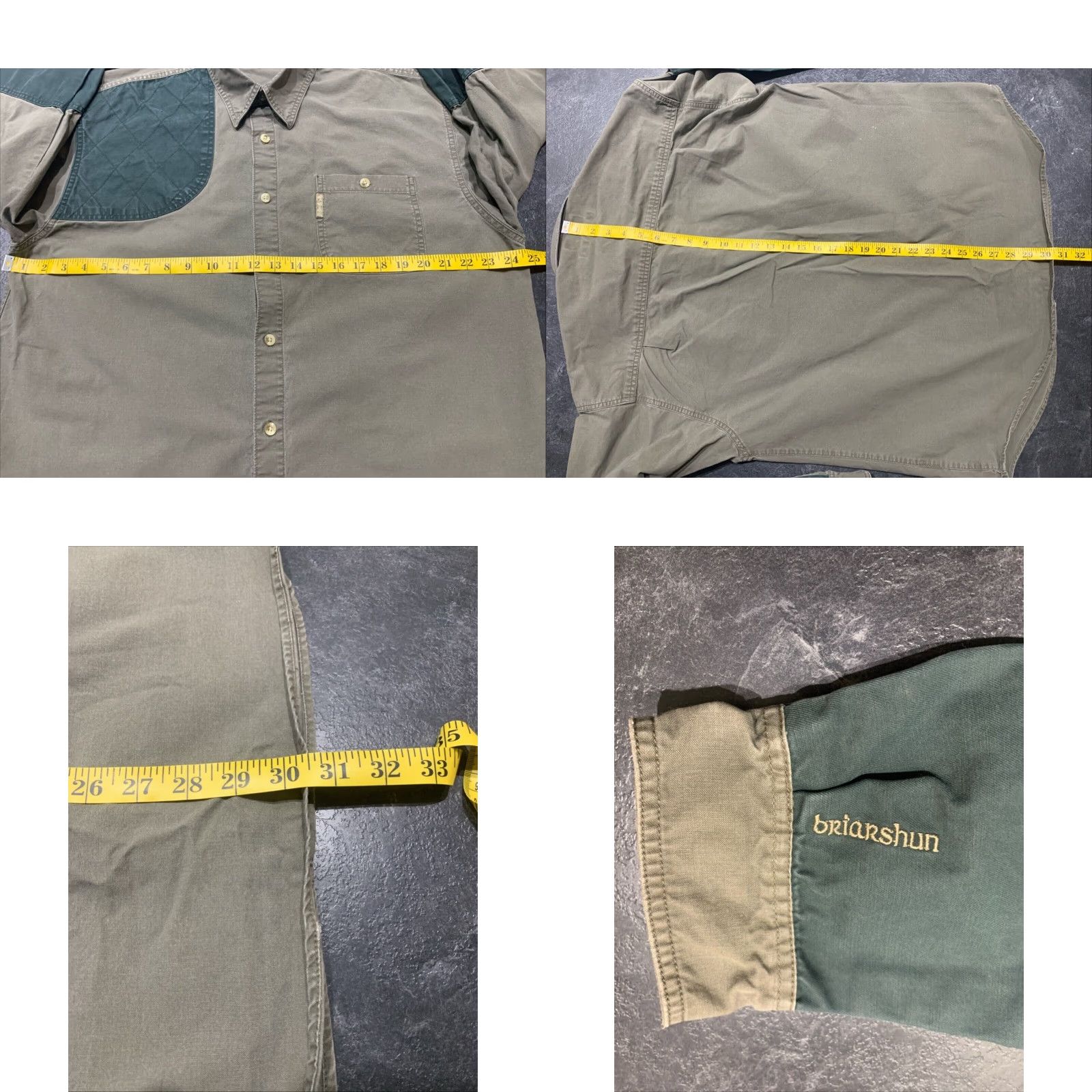 Vintage Columbia Men's Button-Up Shirt Large Brown Cotton Long Sleeve Hunting Shooting Outdoors Casual Size US L / EU 52-54 / 3 - 8 Thumbnail