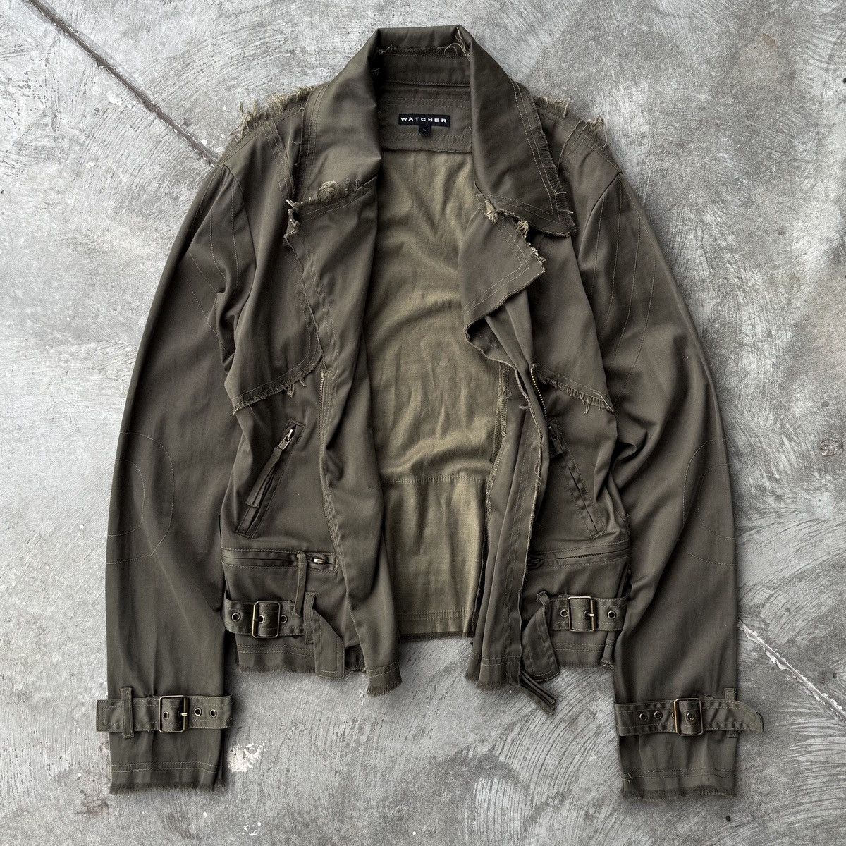 Vintage Miliraty Distressed Jacket Vintage Size US S / EU 44-46 / 1 - 2 Thumbnail