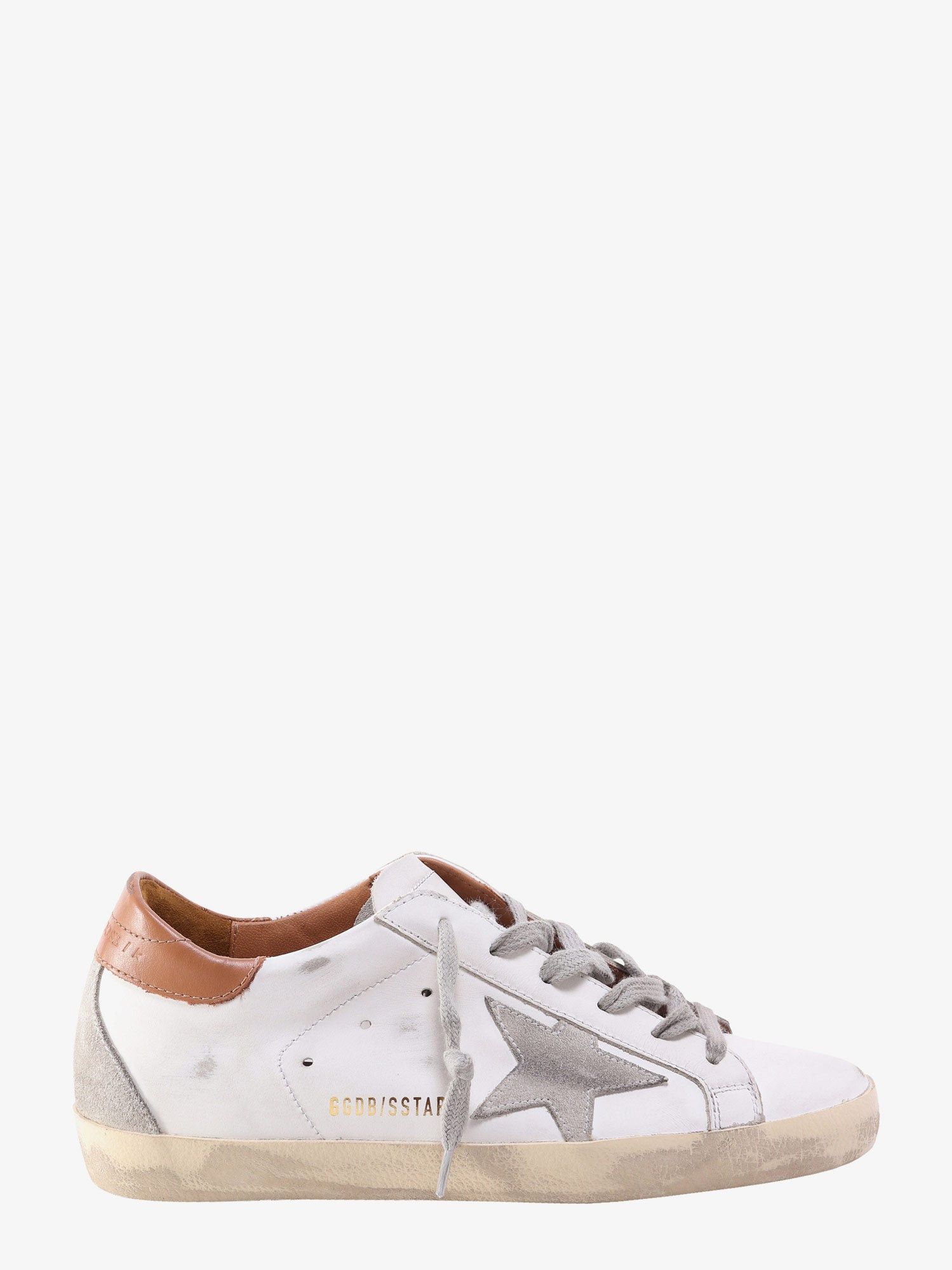 image of Golden Goose Superstar Woman White Sneakers, Women's (Size 5)