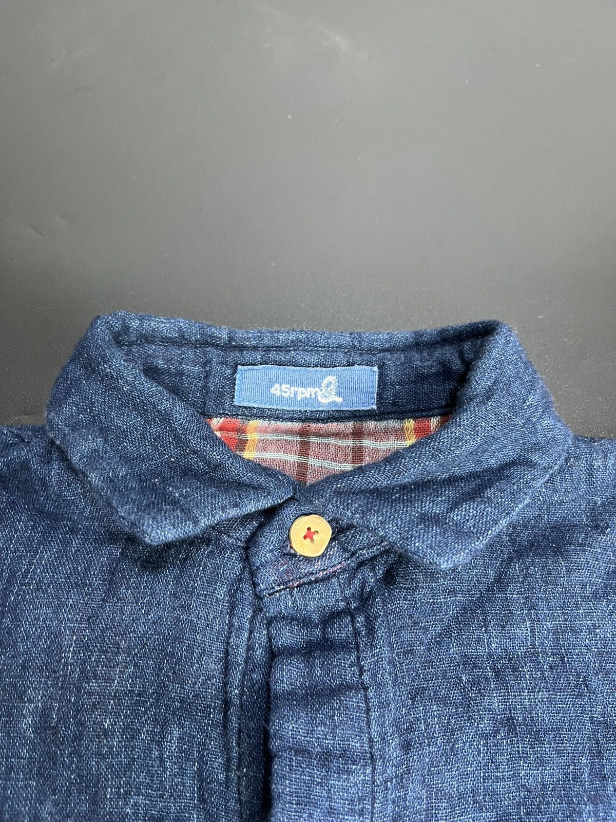 45rpm × Japanese Brand × Kapital Japanese 45rpm indigo flanel Size US S / EU 44-46 / 1 - 5 Thumbnail