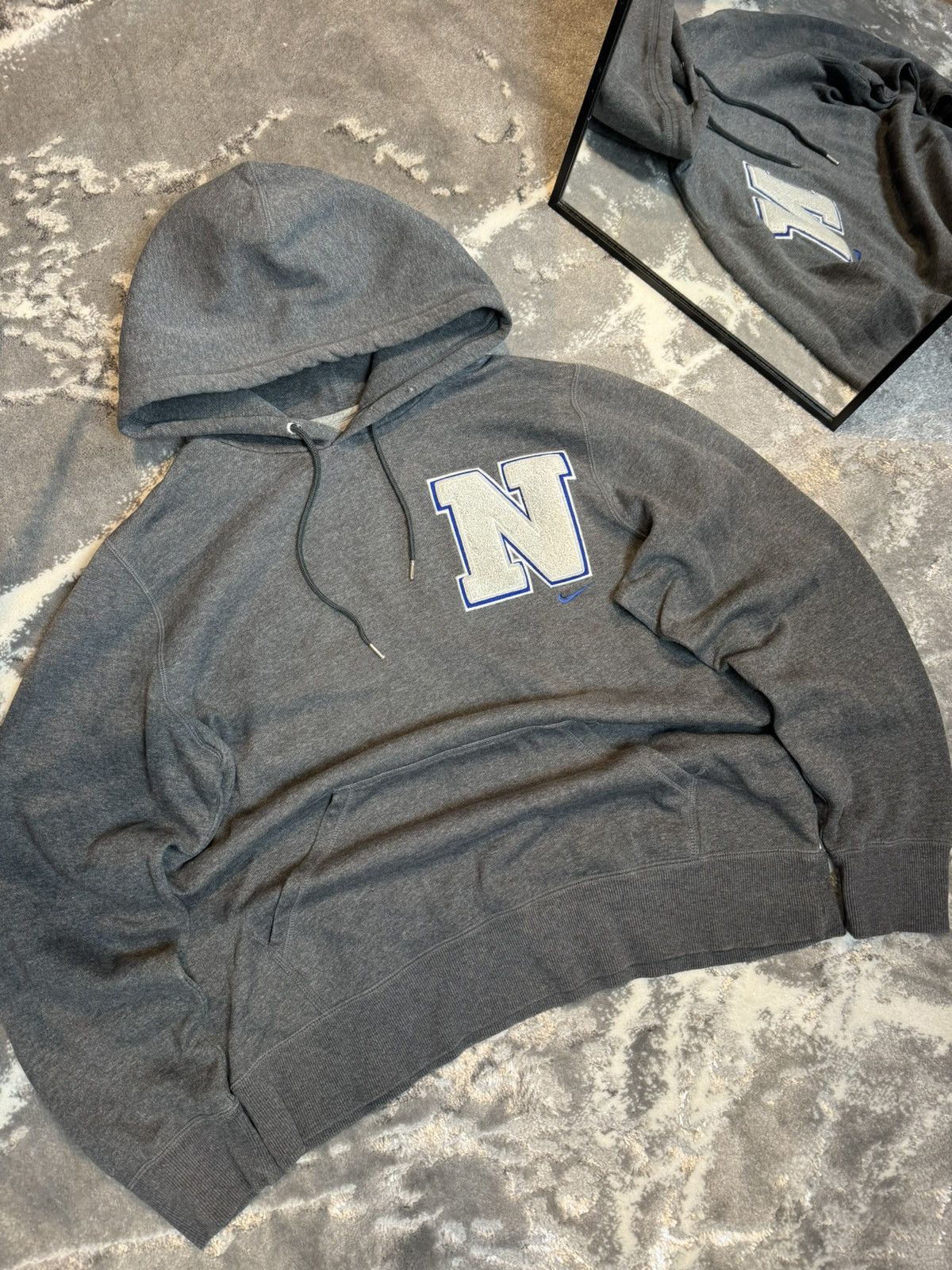 90s Nike Vintage Mini Logo Oversize Hoodie