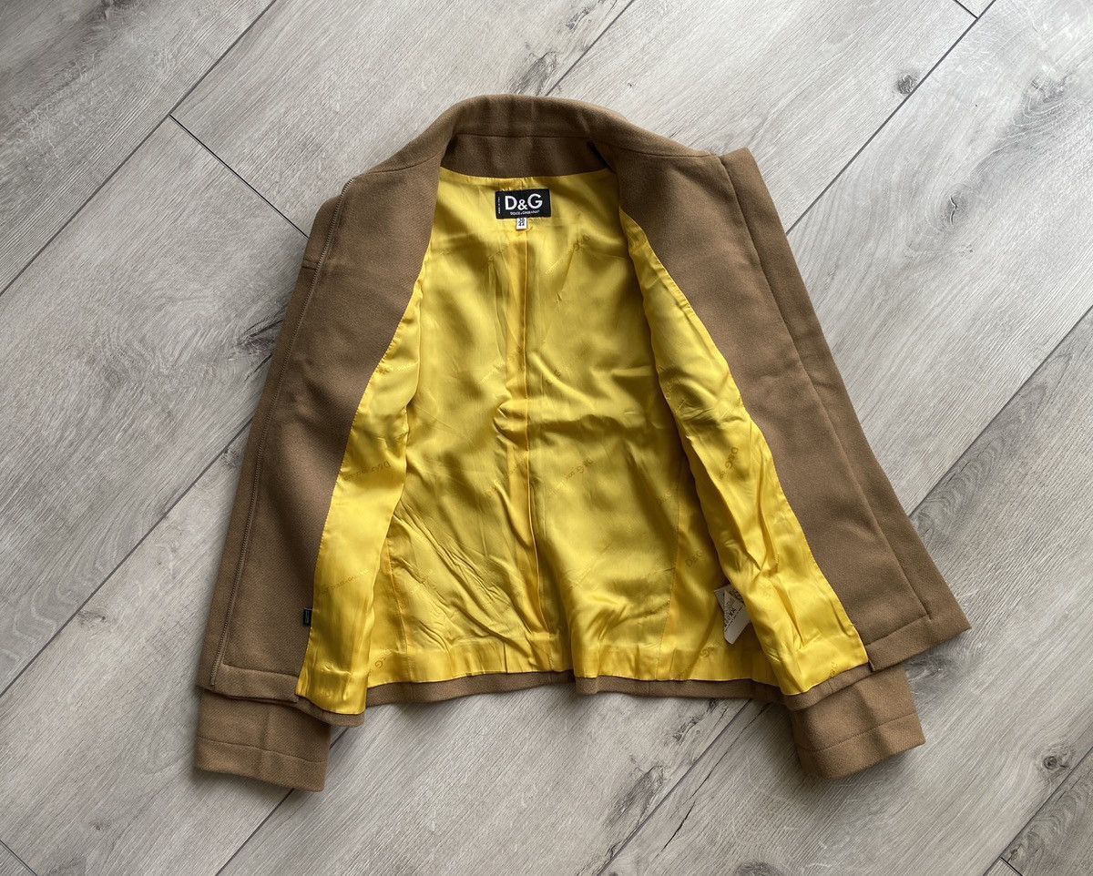 Dolce & Gabbana Vintage Dolce & Gabbana Brown Wool Suit Jacket Bomber Pants Size M / US 6-8 / IT 42-44 - 5 Thumbnail