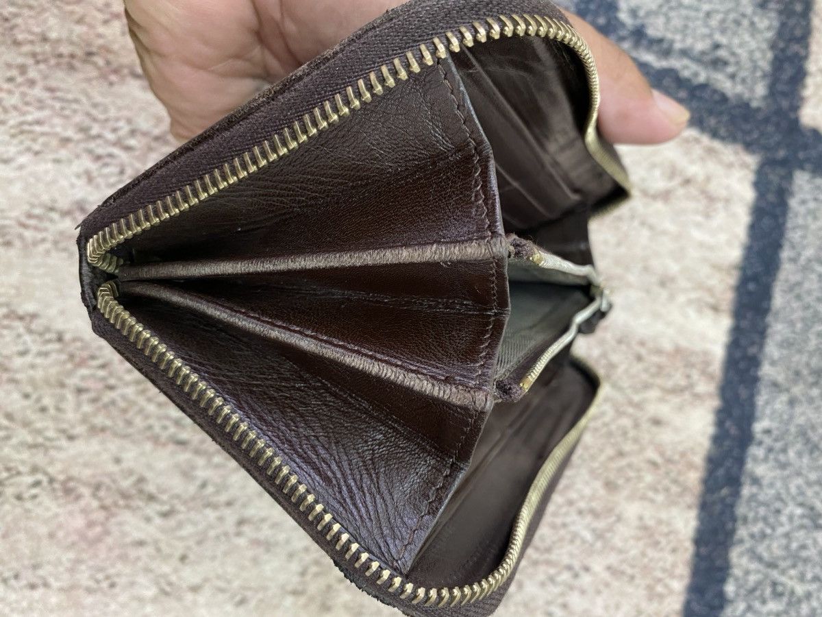 Bottega Veneta Bottega Veneta Long Purse Wallet Purse Leather Dark Brown Size ONE SIZE - 10 Thumbnail