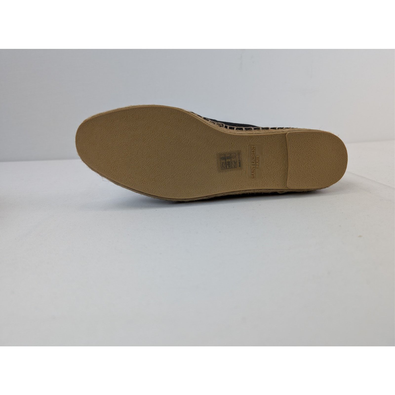 Saint Laurent Paris o1rshd1 Saint Laurent Canvas Espadrilles Slip On Shoes Black Size US 7.5 / EU 40-41 - 12 Thumbnail