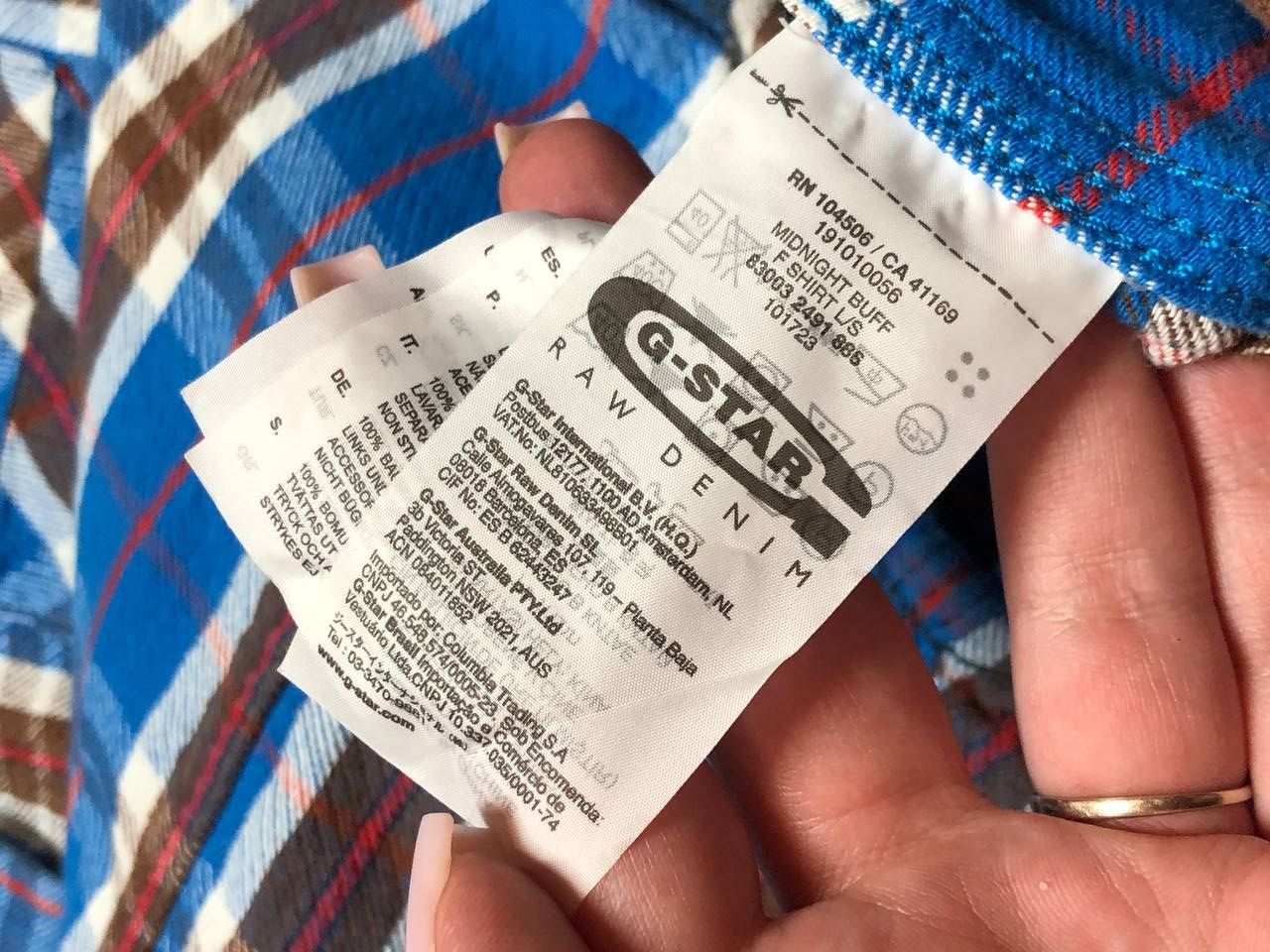 G-Star G-Star Raw Shirt Size US S / EU 44-46 / 1 - 4 Thumbnail