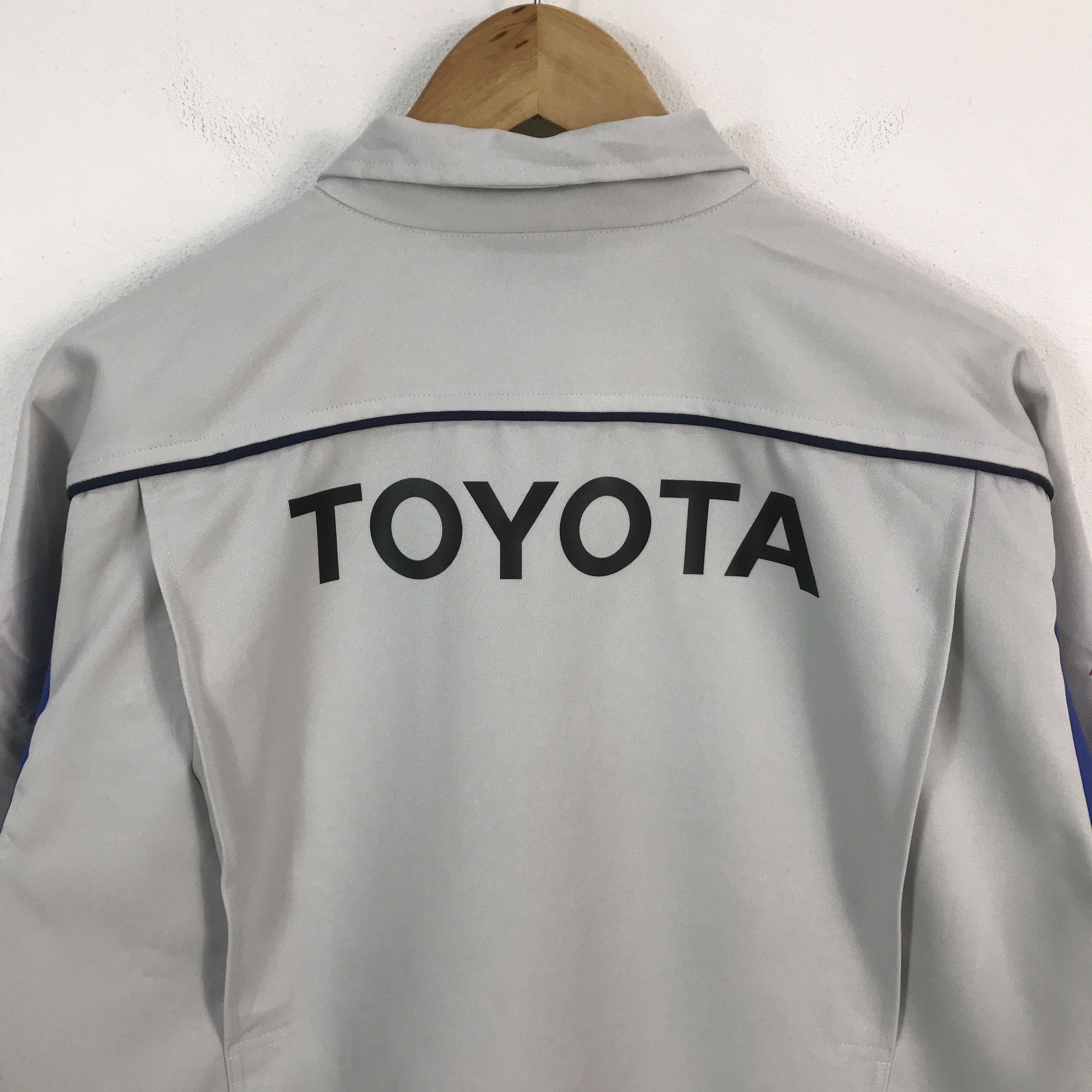 Japanese Brand vintage Toyots Auto Body uniform japan jacket Size US L / EU 52-54 / 3 - 4 Thumbnail