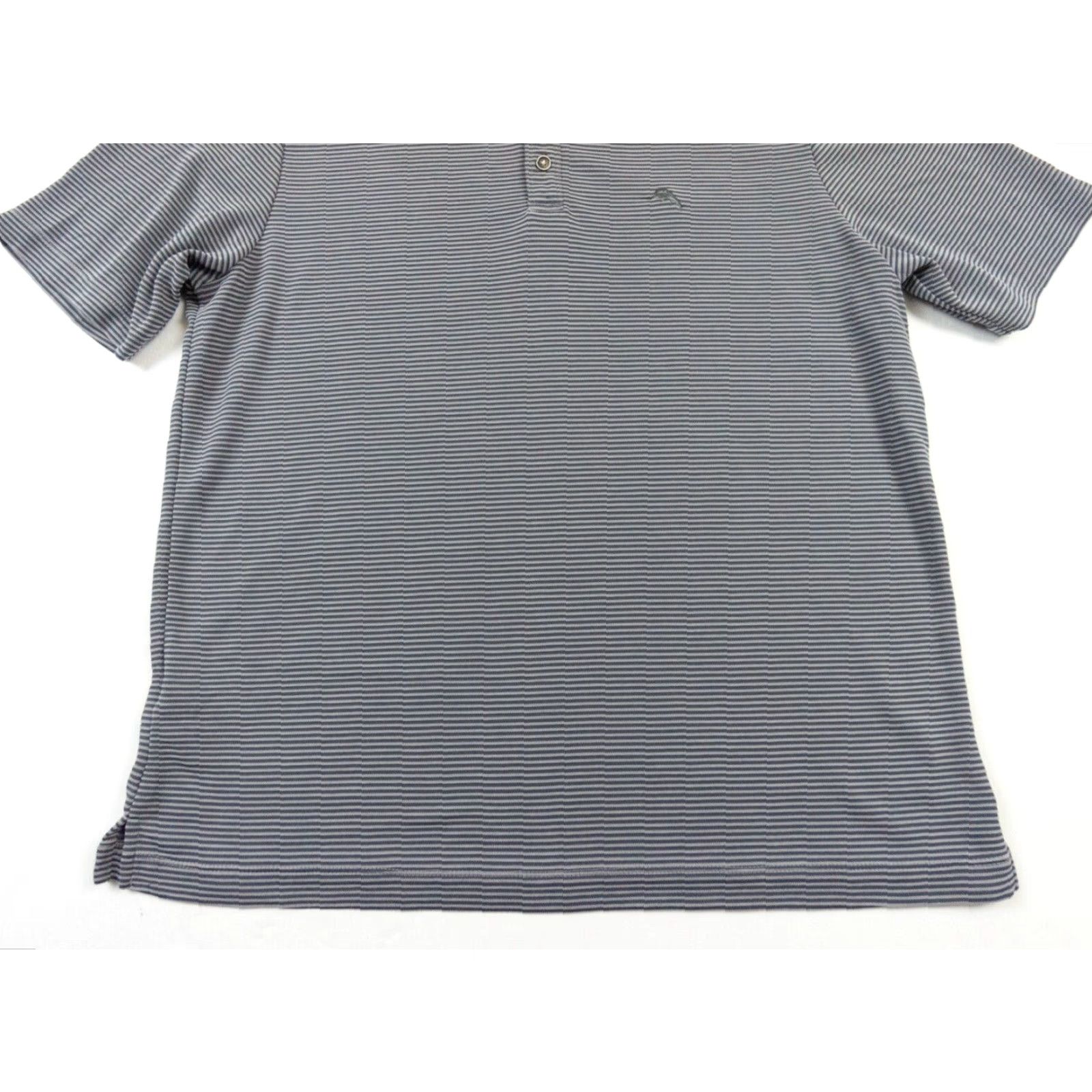 Tommy Bahama Tommy Bahama Polo Shirt Mens Large Gray Short Sleeve Collared Adult Casual Shirt Size US L / EU 52-54 / 3 - 4 Thumbnail