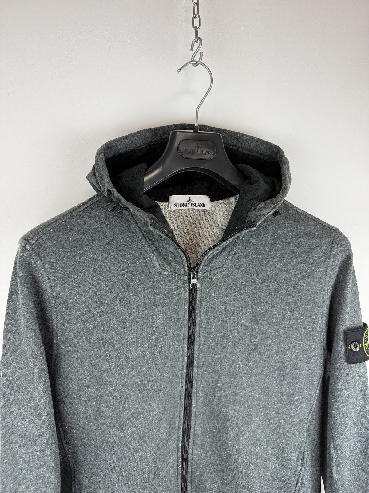 Stone Island Grey Stone Island zipped hoodie Size US M / EU 48-50 / 2 - 3 Thumbnail