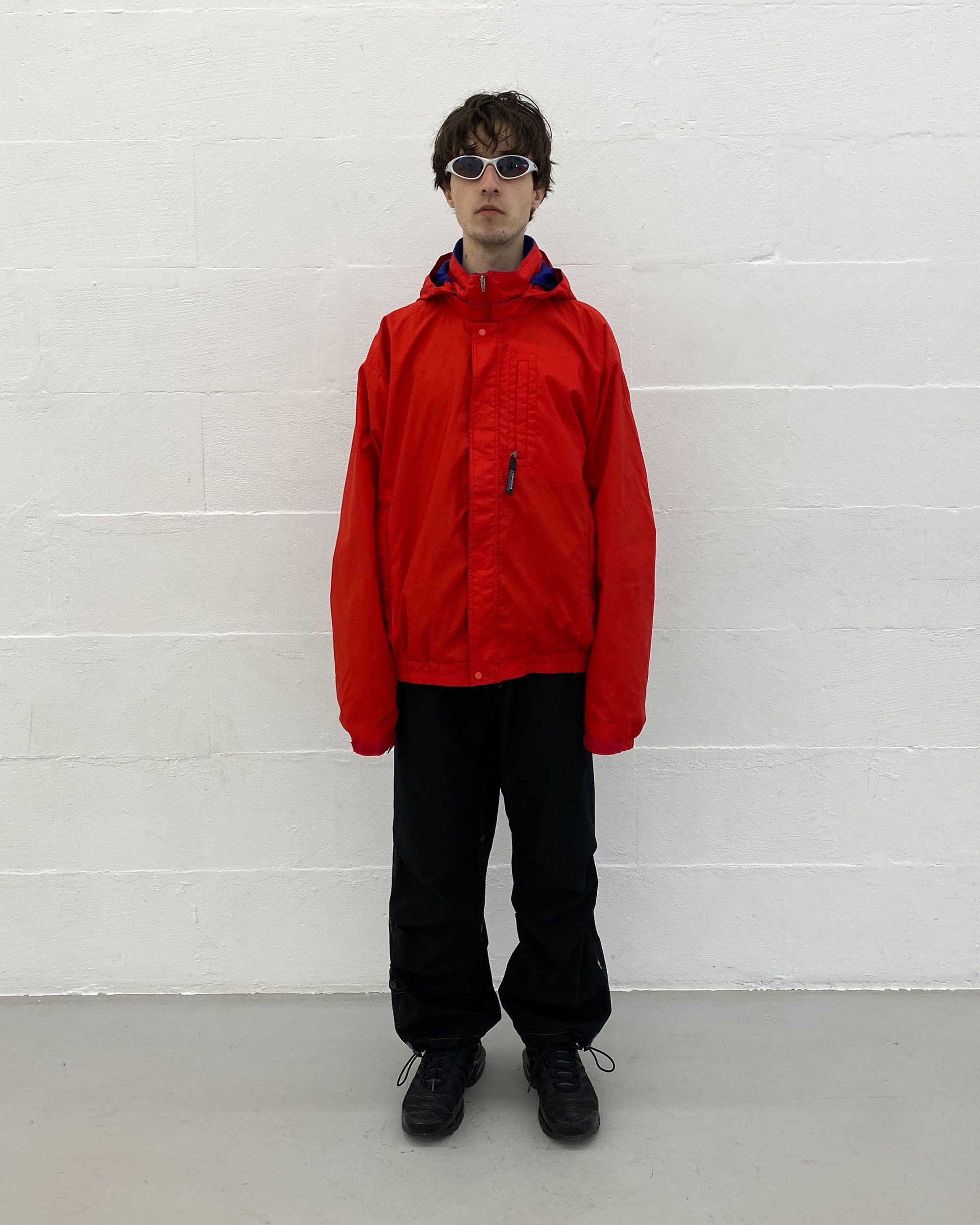 Patagonia SS1993 1990s Made in USA Ripstop Hooded Jacket Size US L / EU 52-54 / 3 - 5 Thumbnail