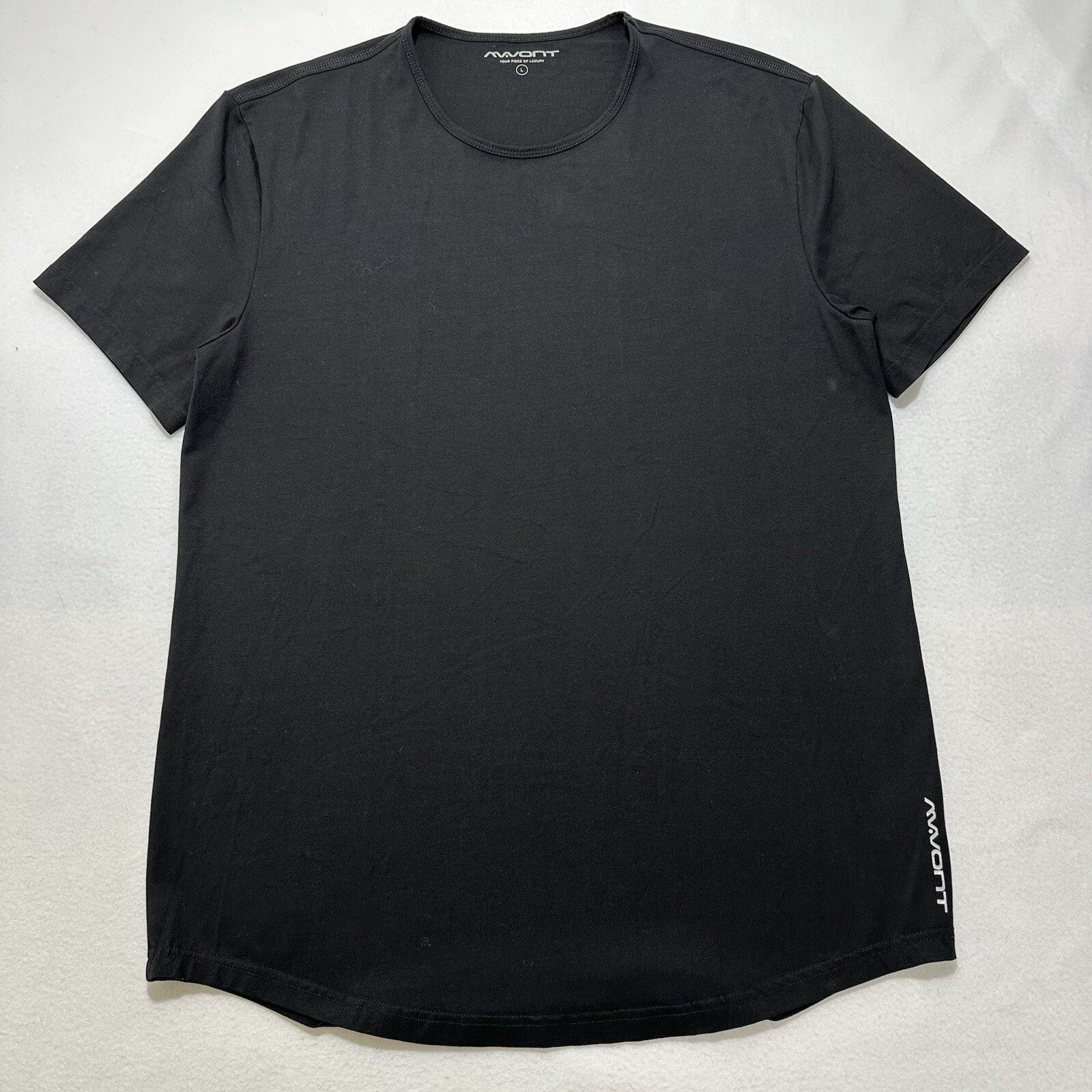 Other Mavont Large Drop-Cut Athletic T Shirt Black Modal Blend Size US L / EU 52-54 / 3 - 1 Thumbnail