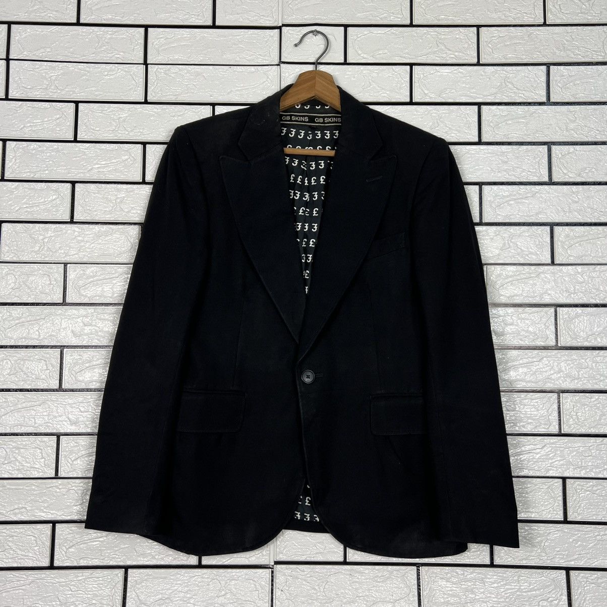 GB GB SKINS Wool Casual Jacket / Blazer #4120-C187 Size US S / EU 44-46 / 1 - 1 Thumbnail