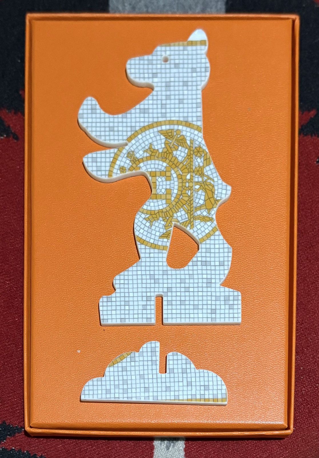 Hermes petit h Porcelain Bear with Stand Size ONE SIZE - 2 Thumbnail