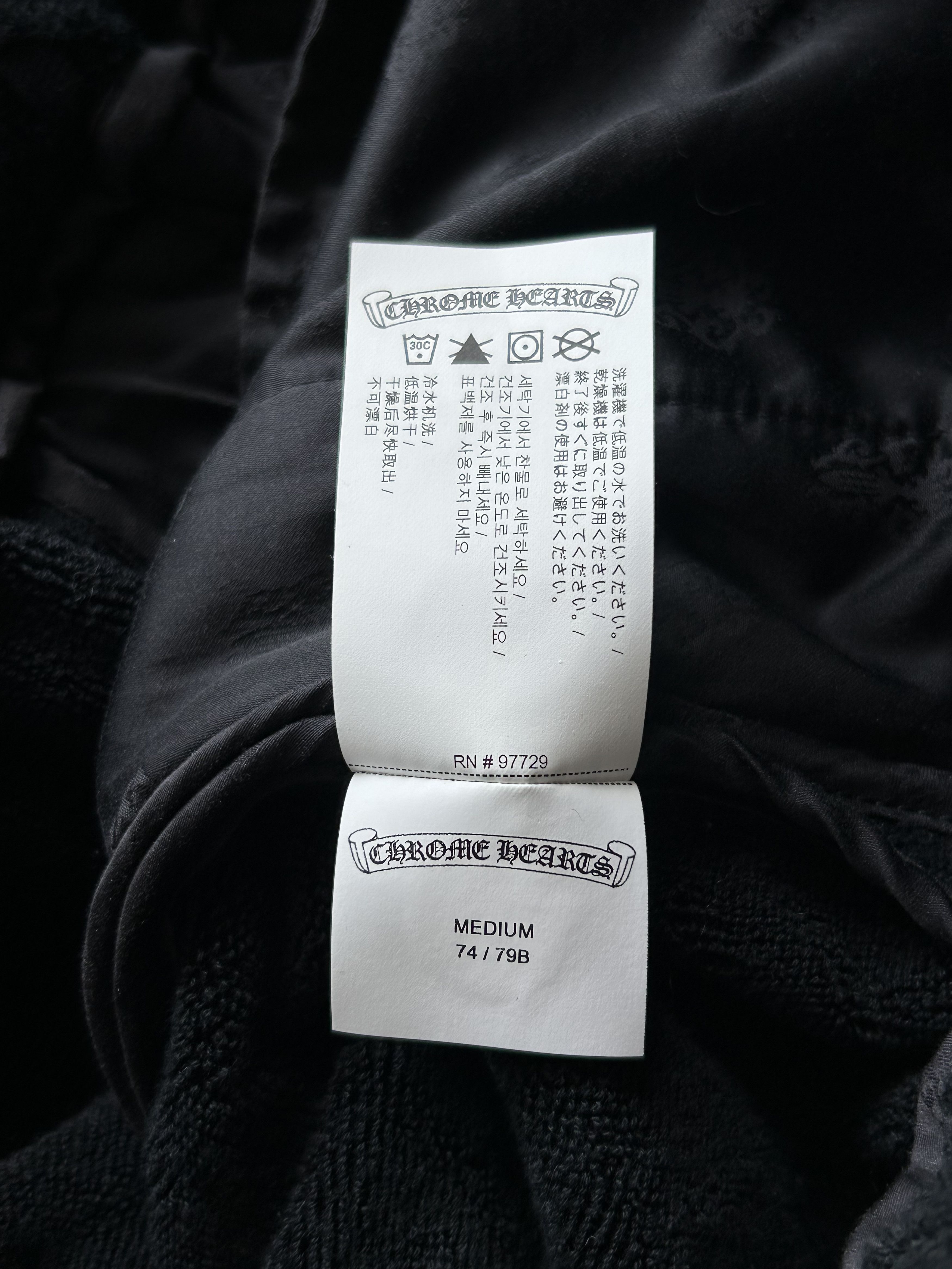 Chrome Hearts Chrome Hearts Black Cross Jacquard Towel Shorts Size US 34 / EU 50 - 6 Thumbnail