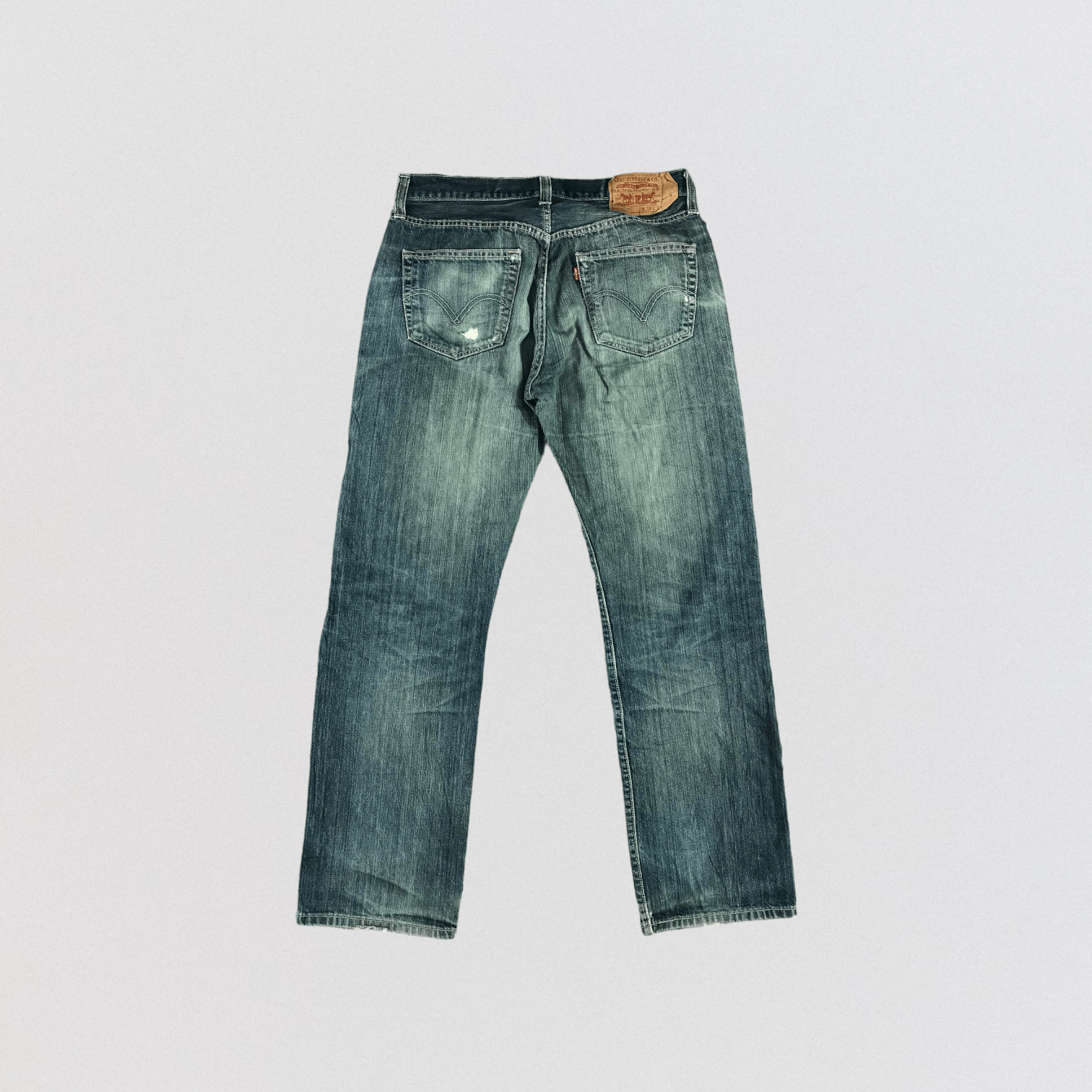 Levi's Vintage Blue Wash Levis 501 Jeans-JM3136 Size US 32 / EU 48 - 2 Thumbnail