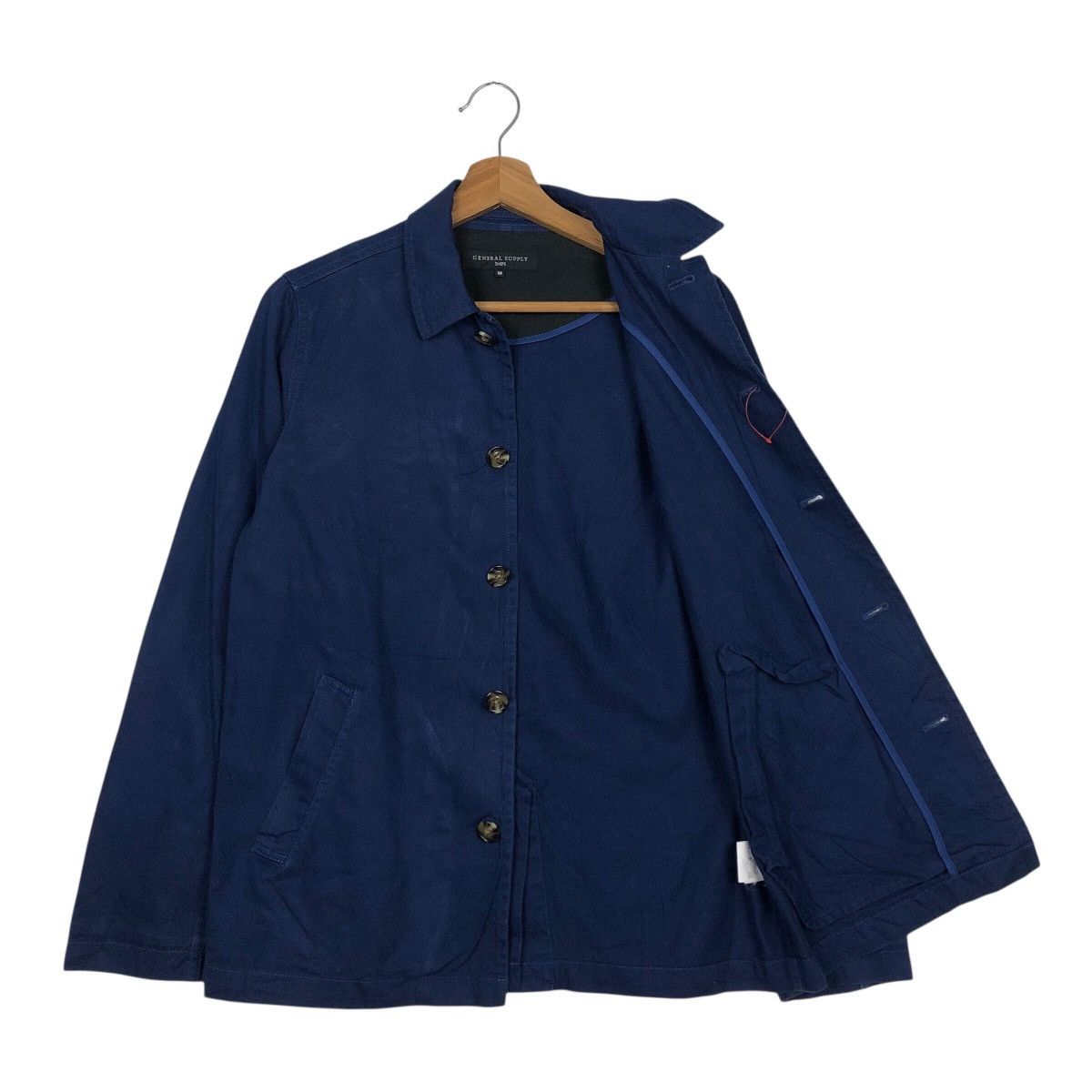 SHIPS 📌Vintage Chore Wool Jacket General Supply Ships Issey Miyake Size US M / EU 48-50 / 2 - 12 Thumbnail