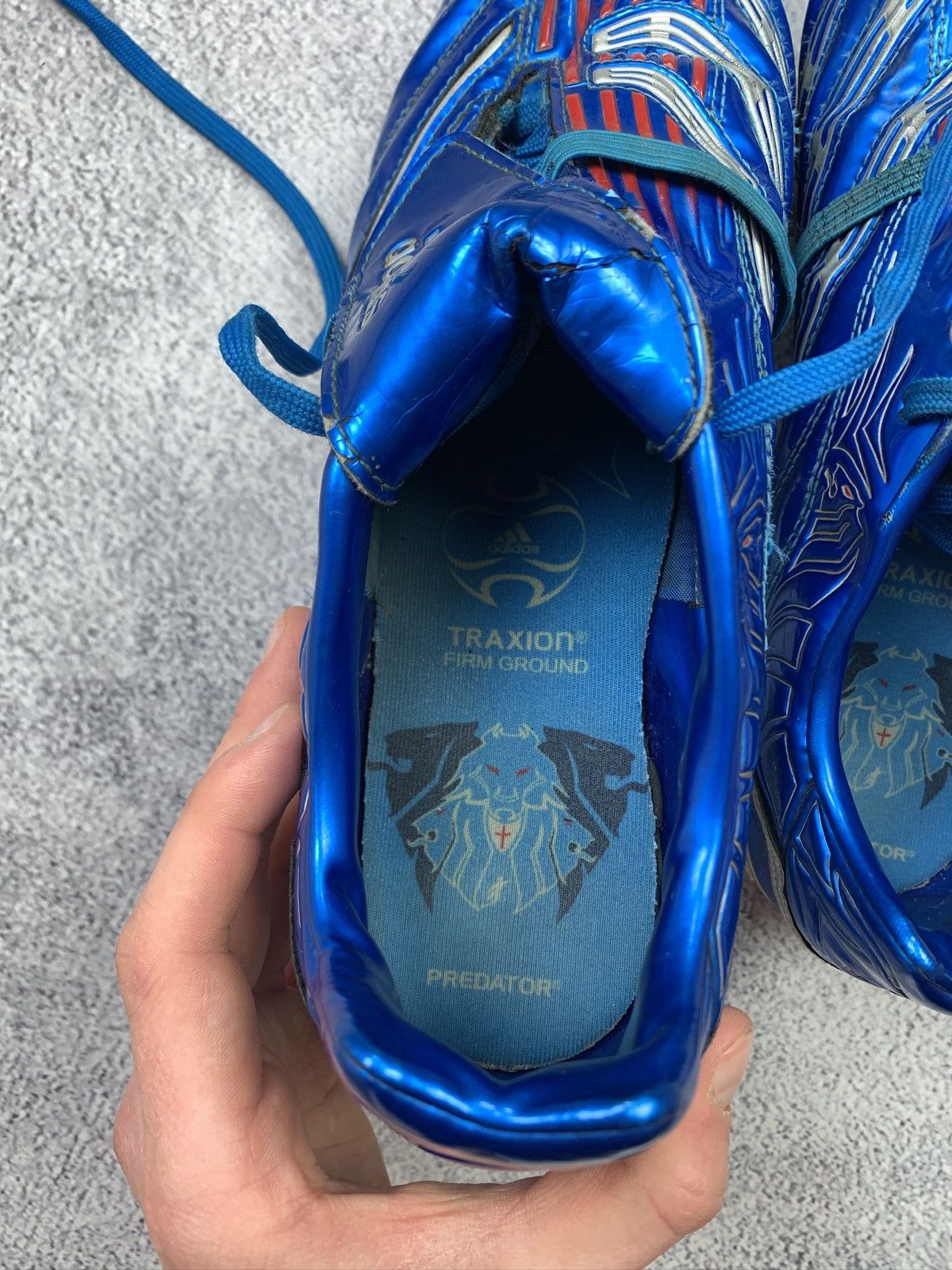 Adidas Adidas Predator Absolute Blue Metallic FG Boots Size 43 Size US 9.5 / EU 42-43 - 7 Thumbnail