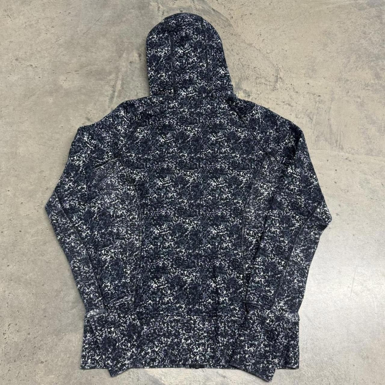 Lululemon Lululemon Scuba Zip Up Jacket Indigo & White Size M / US 6-8 / IT 42-44 - 4 Thumbnail