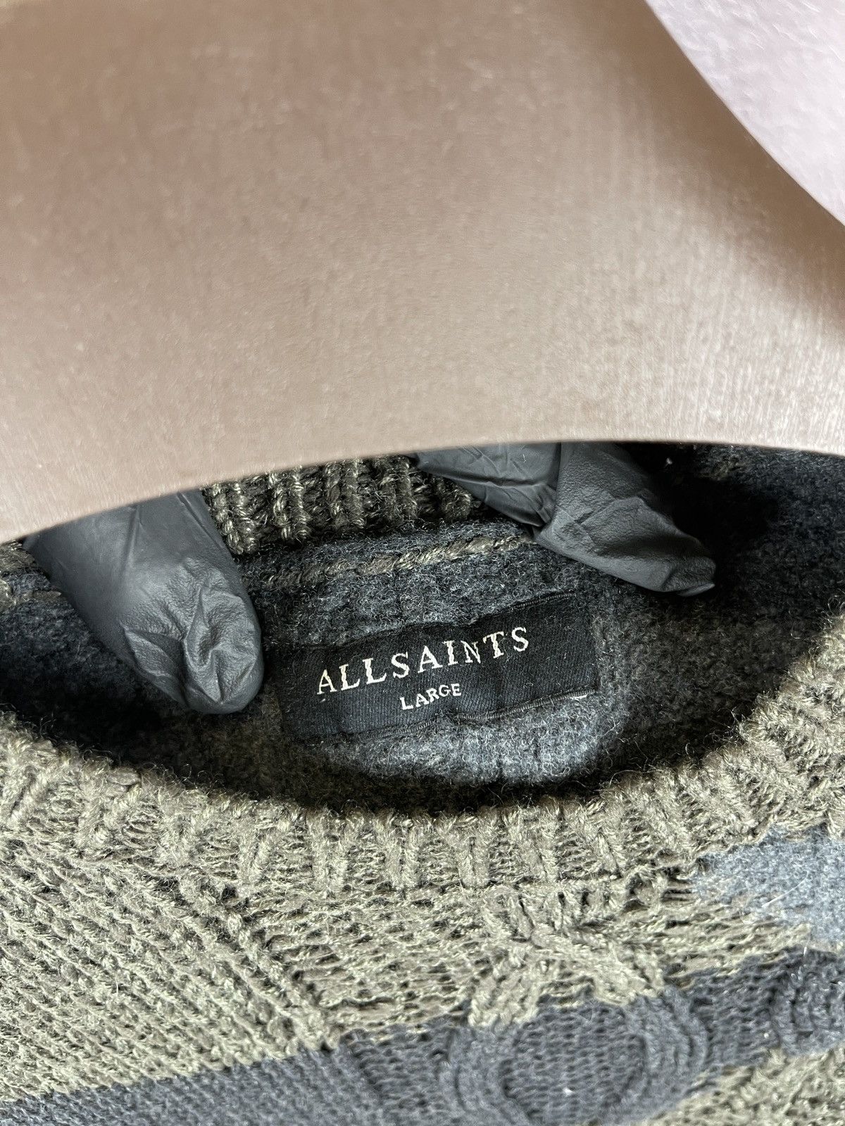 Allsaints Allsaints Minory crew colour blocked sweater knitwear Size US L / EU 52-54 / 3 - 11 Thumbnail