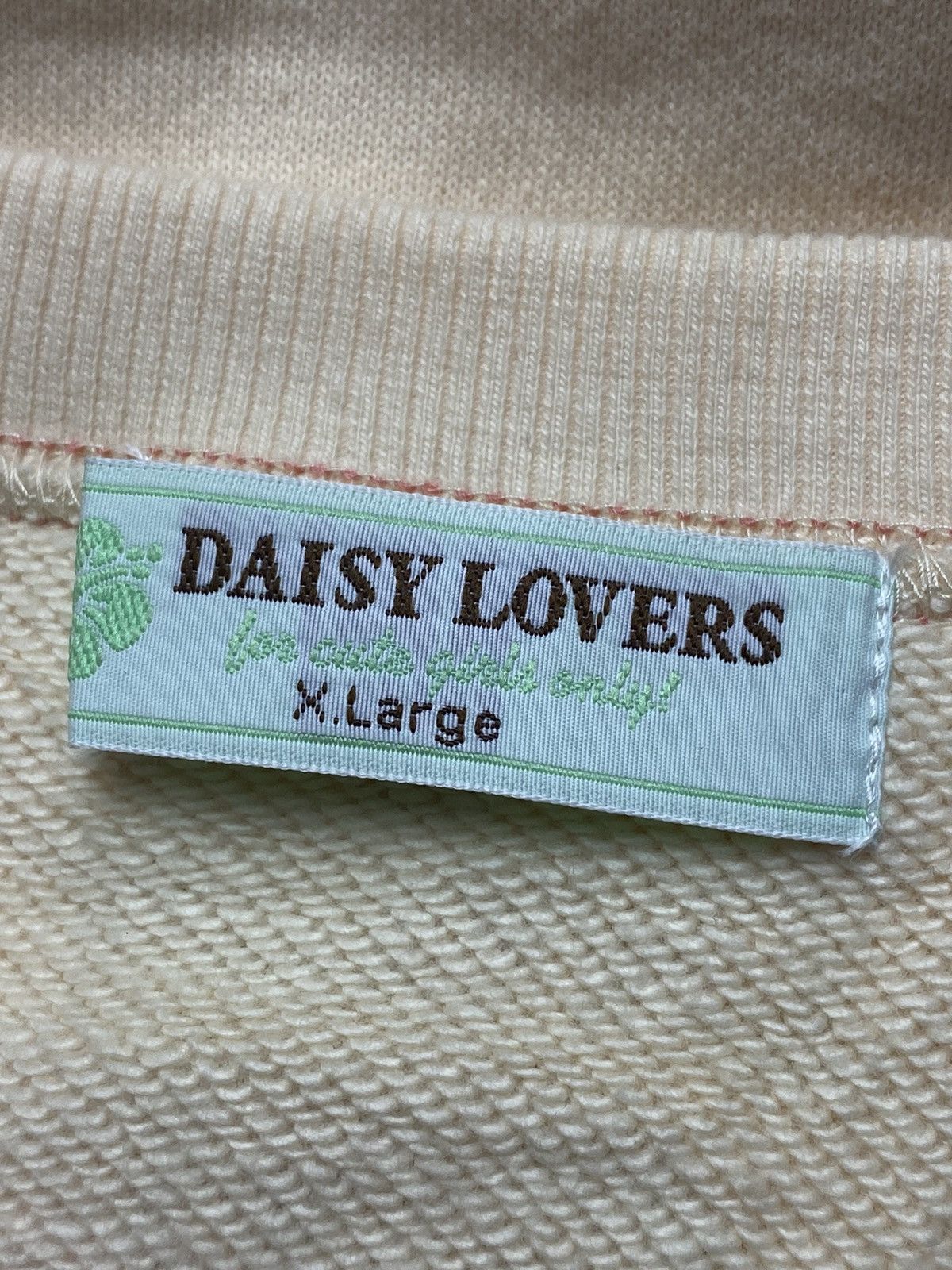 Angel Blue 2000s Daisy Lovers - Cute Daisy Poem Sweatshirt Size US L / EU 52-54 / 3 - 8 Thumbnail