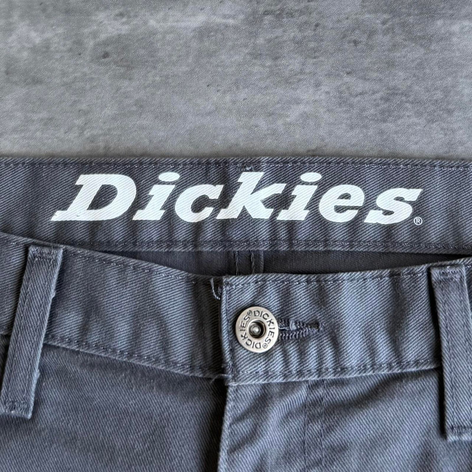 Dickies × Vintage Y2K Baggy Grey Dickies Casual Skater Chino Grunge Pants Size US 34 / EU 50 - 4 Thumbnail