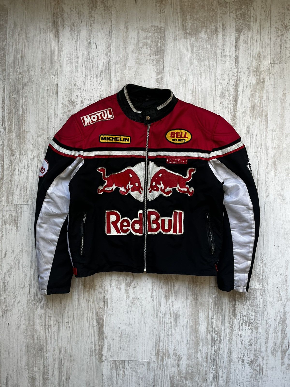 Red Bull Vintage 90s Red Bull Ducati F1 Racing Authentic Jacket Y2K Size US XL / EU 56 / 4 - 2 Thumbnail