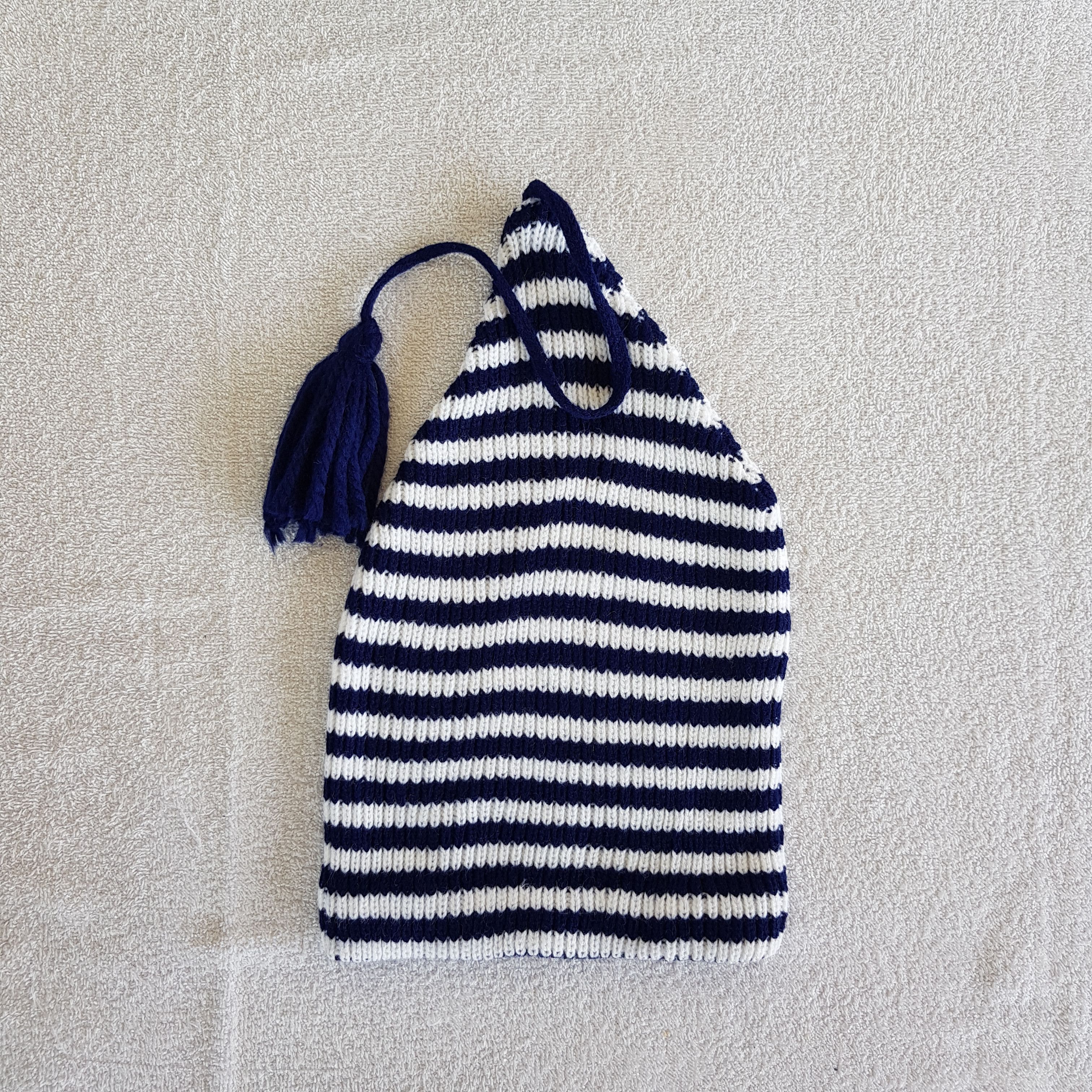 Homespun Knitwear Vintage Japanese Knit Beanie Snow Cap Hats. Size ONE SIZE - 5 Thumbnail