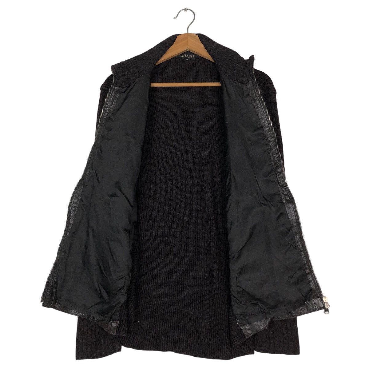 Japanese Brand Parachute Bondage Biker Jacket Allegri Issey Miyake Leather Size US M / EU 48-50 / 2 - 13 Thumbnail