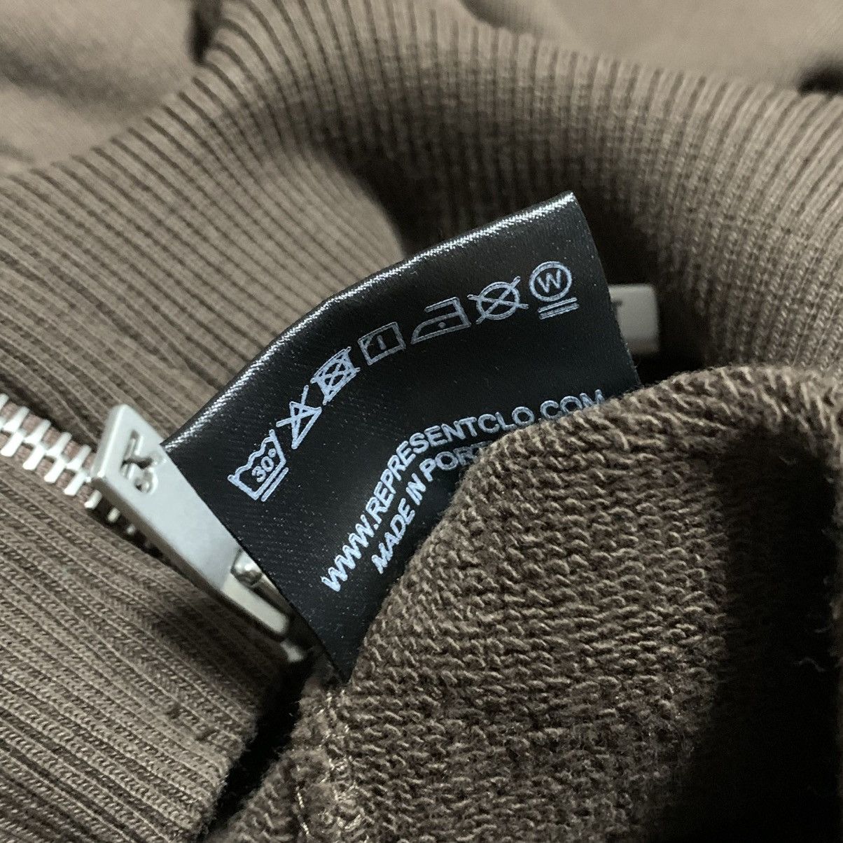 Represent Clo. Represent XXS Blanks Bomber Jacket Vintage Brown Size US XXS / EU 40 - 9 Thumbnail