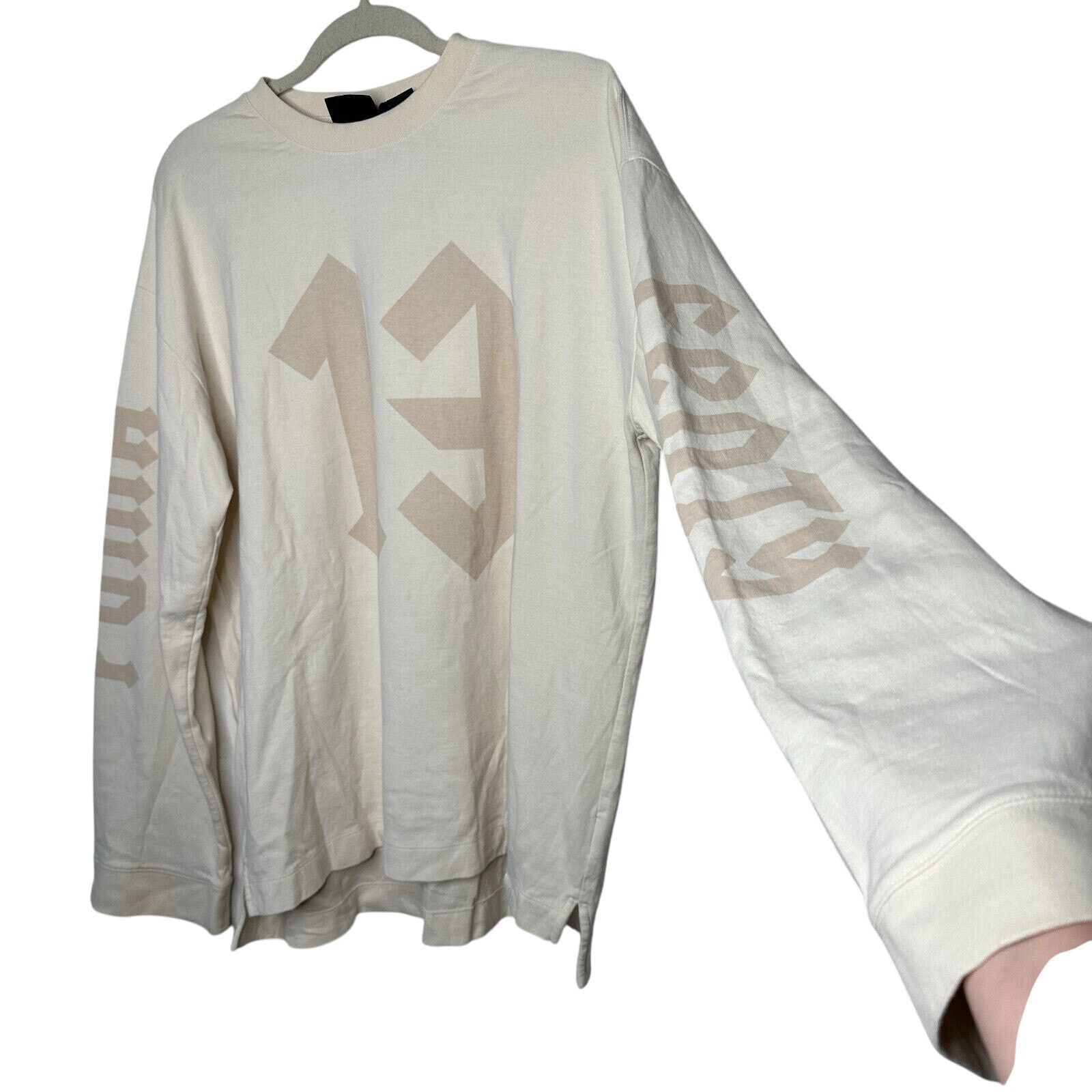 Puma Puma X Rihanna Fenty Tan 13 Graphic Crew Off White Sweater S Size S / US 4 / IT 40 - 2 Thumbnail