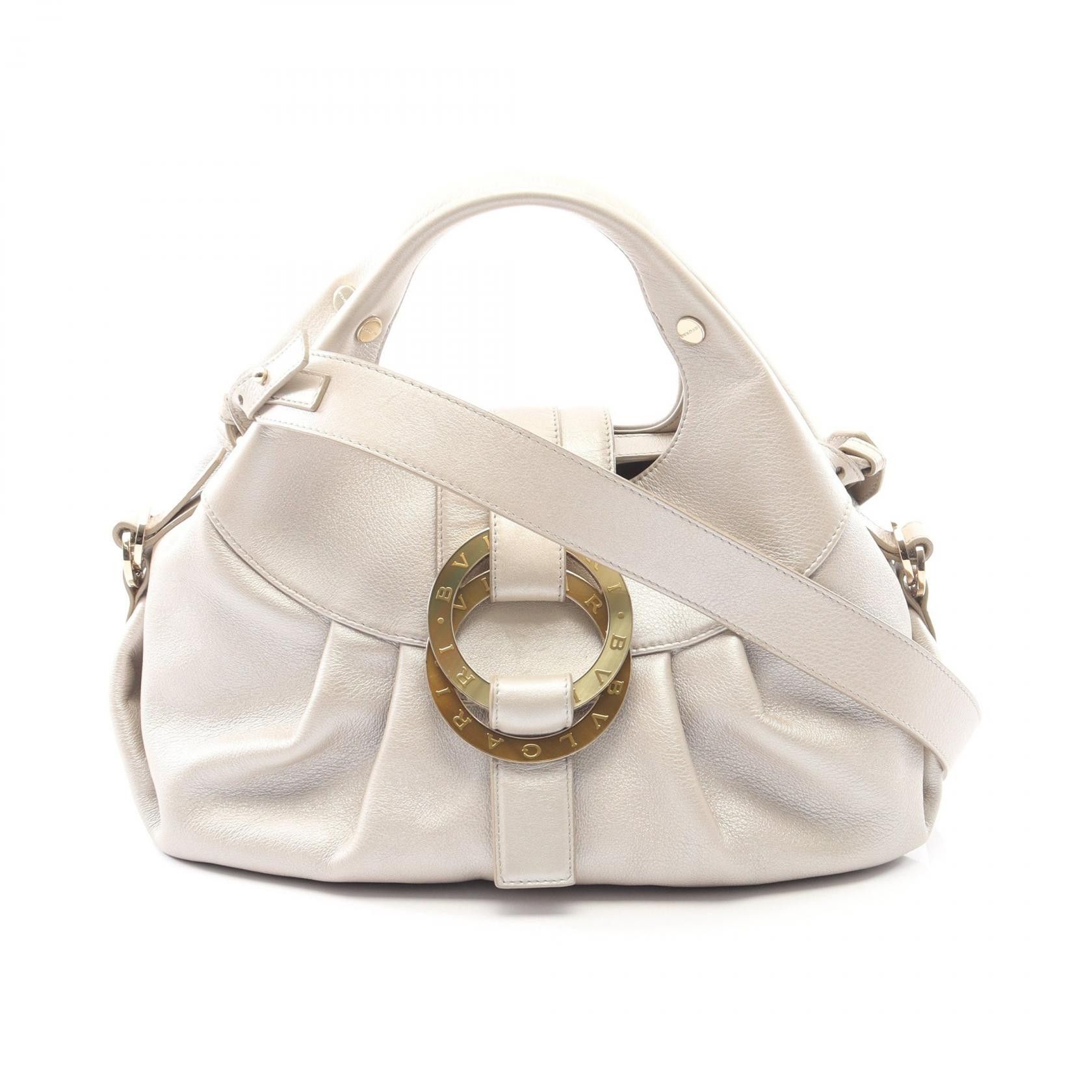 Bvlgari Bvlgari Bvlgari Chandra Leather Handbag Leather Handbag DUTY FREE for USA Size ONE SIZE - 1 Thumbnail