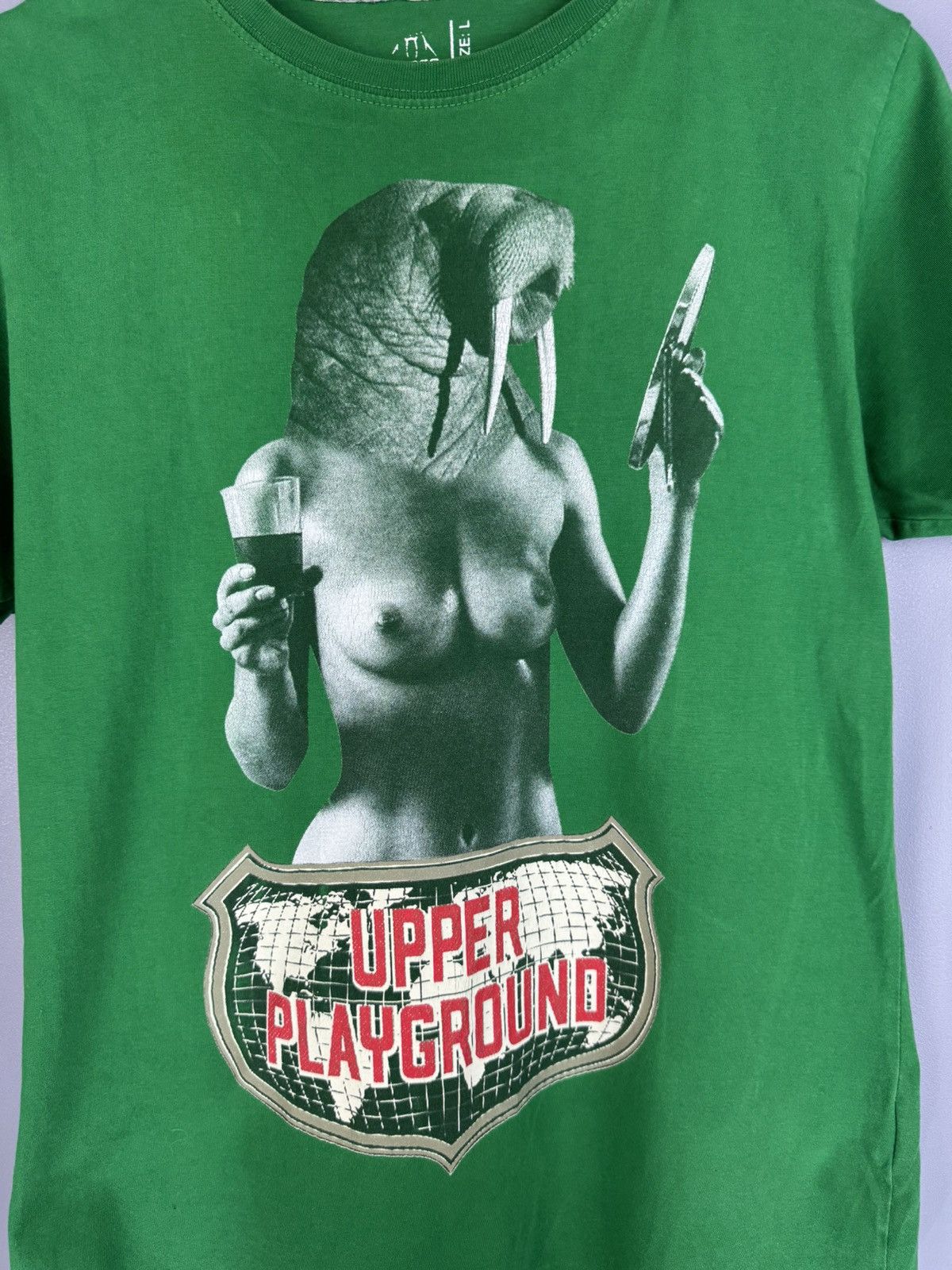 Upper Playground Upper Playground fifty 24sf gallery t-shirt Naked Woman Size US L / EU 52-54 / 3 - 2 Thumbnail