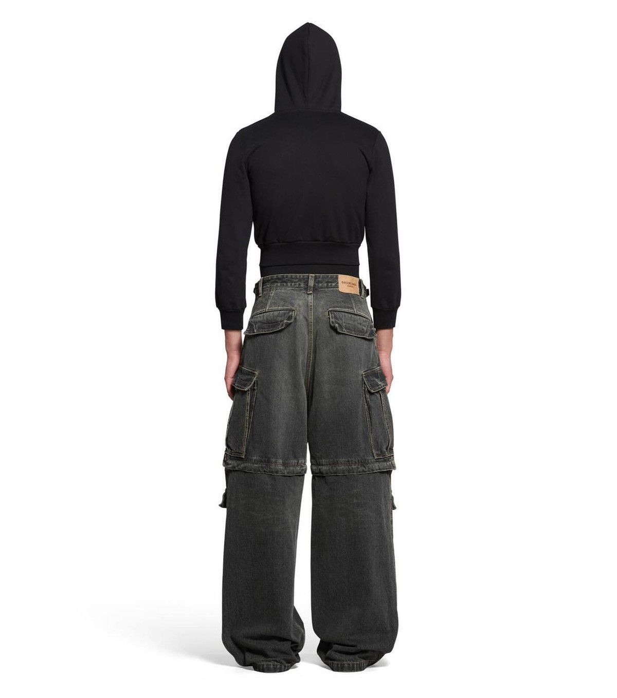 Balenciaga Japanese Denim Cargo Jeans Size US 28 / EU 44 - 5 Thumbnail