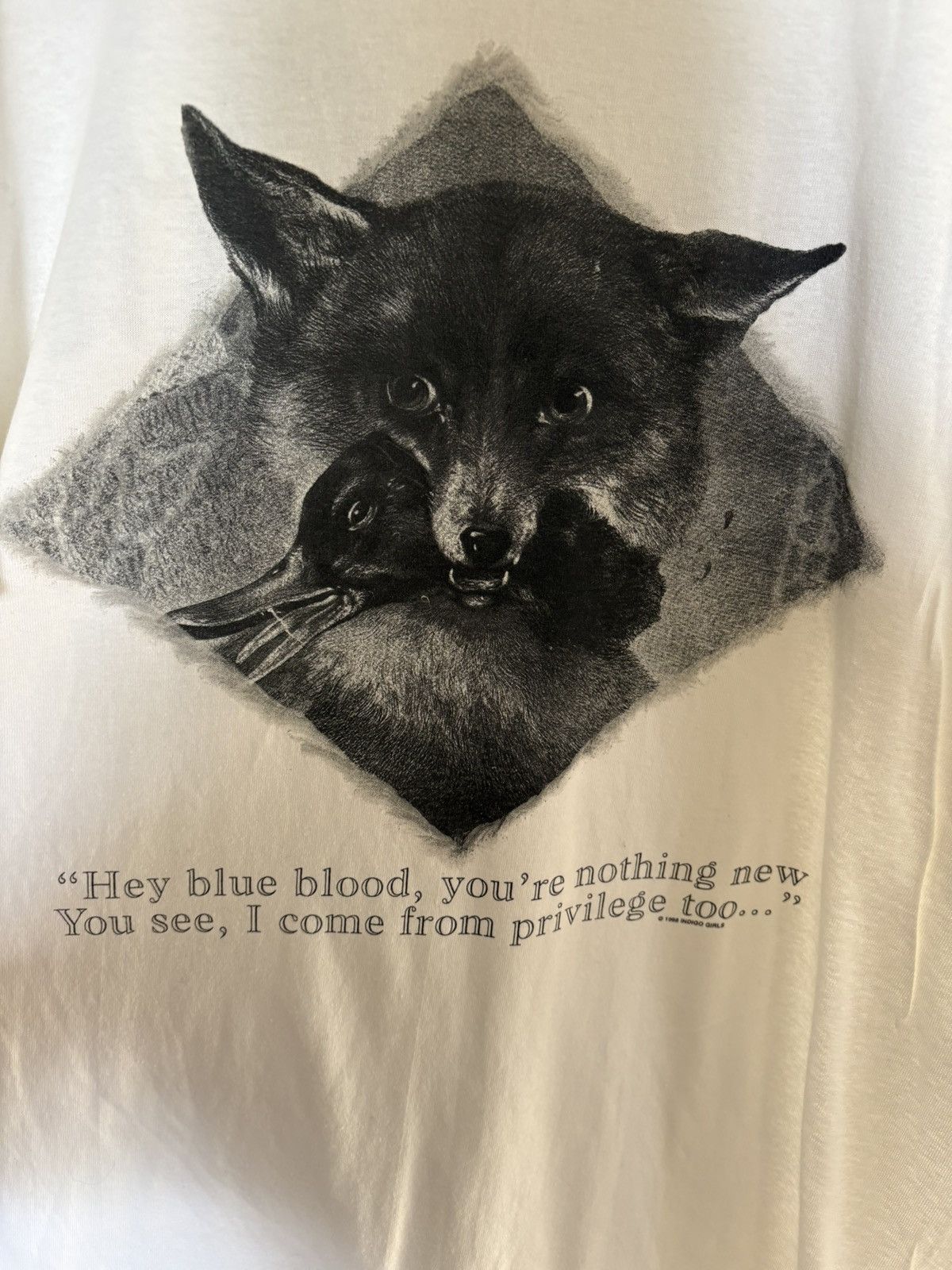 Giant Vintage Indigo Girls 1998 Tour Tee Size US XL / EU 56 / 4 - 3 Thumbnail
