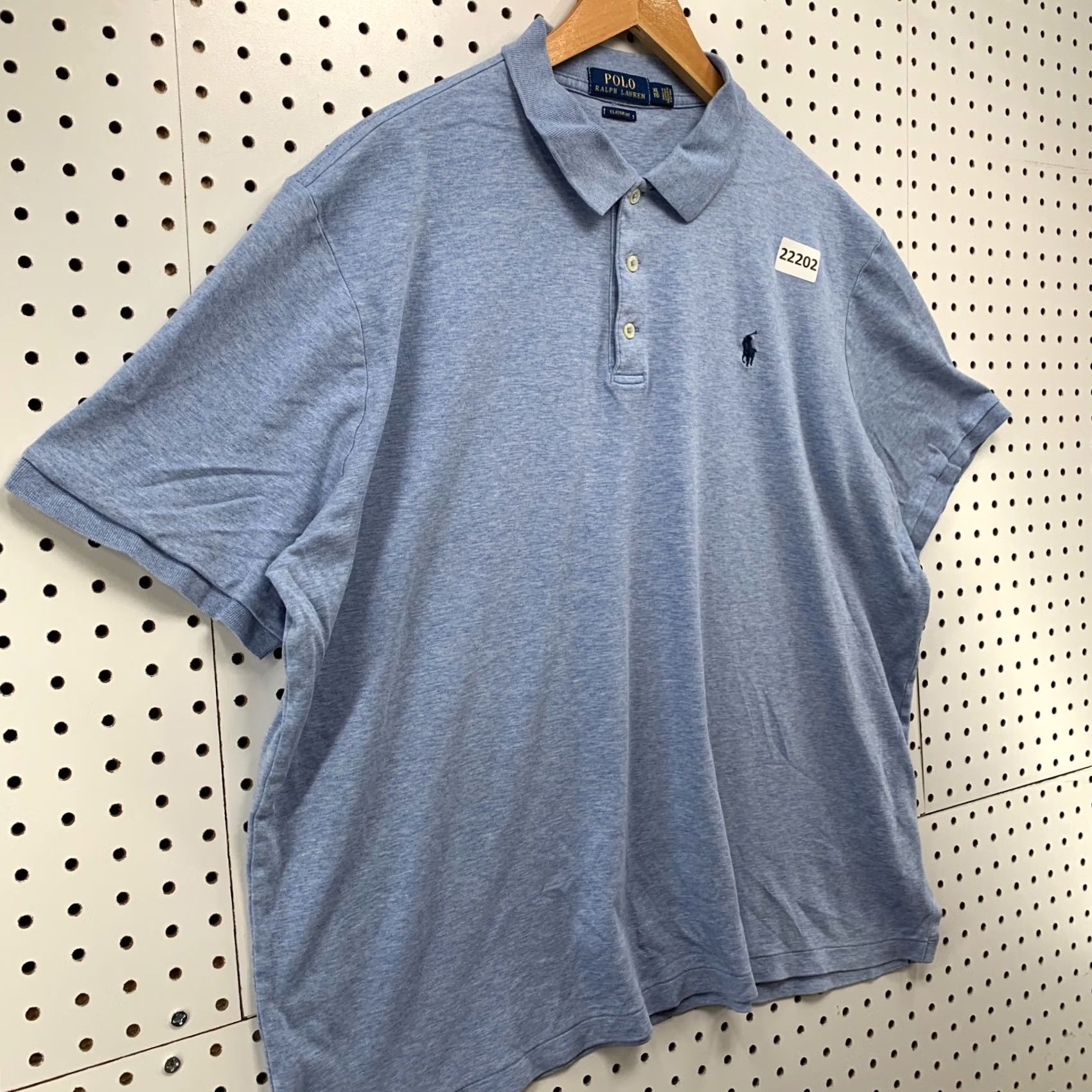 Polo Ralph Lauren Polo Ralph Lauren Polo Shirt Blue Classic Fit Mens XL Short Sleeve 27x27.5 Size US XL / EU 56 / 4 - 7 Thumbnail