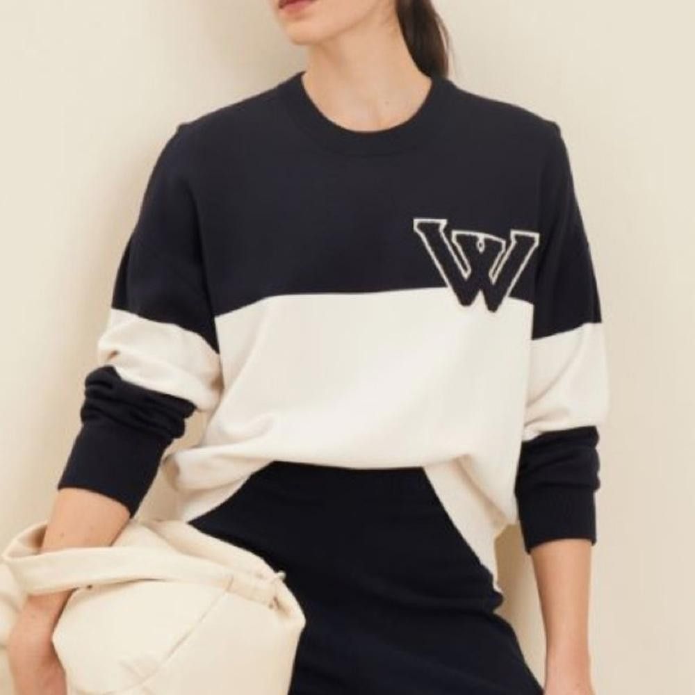 Designer Weekend Max Mara Label-cut Logo Knitted Yarn Sweater Sz:M Size M / US 6-8 / IT 42-44 - 4 Thumbnail