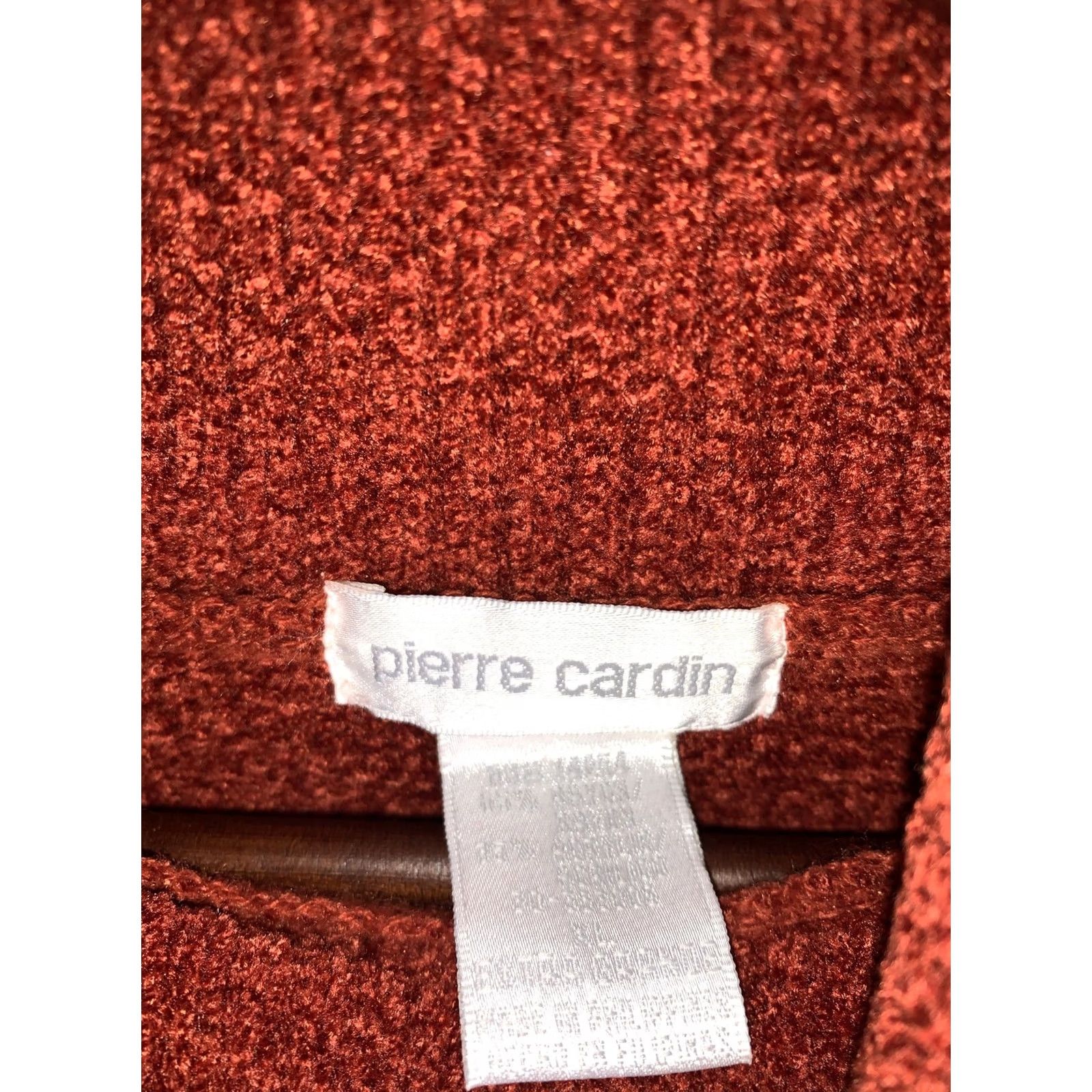 Pierre Cardin Pierre Cardin Pumpkin Orange Chanille Turtle Neck Sweater Womens XL NWT-11648 Size XL / US 12-14 / IT 48-50 - 2 Thumbnail