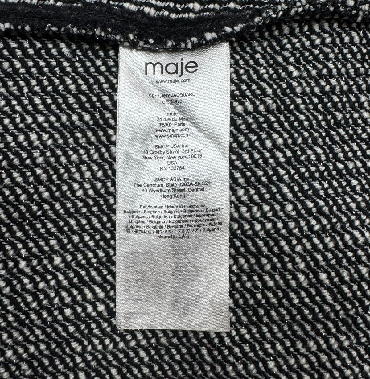 Maje Maje Mini Skirt Pleated Ruffle Cotton size 1 Size 26" / US 2 / IT 38 - 10 Thumbnail