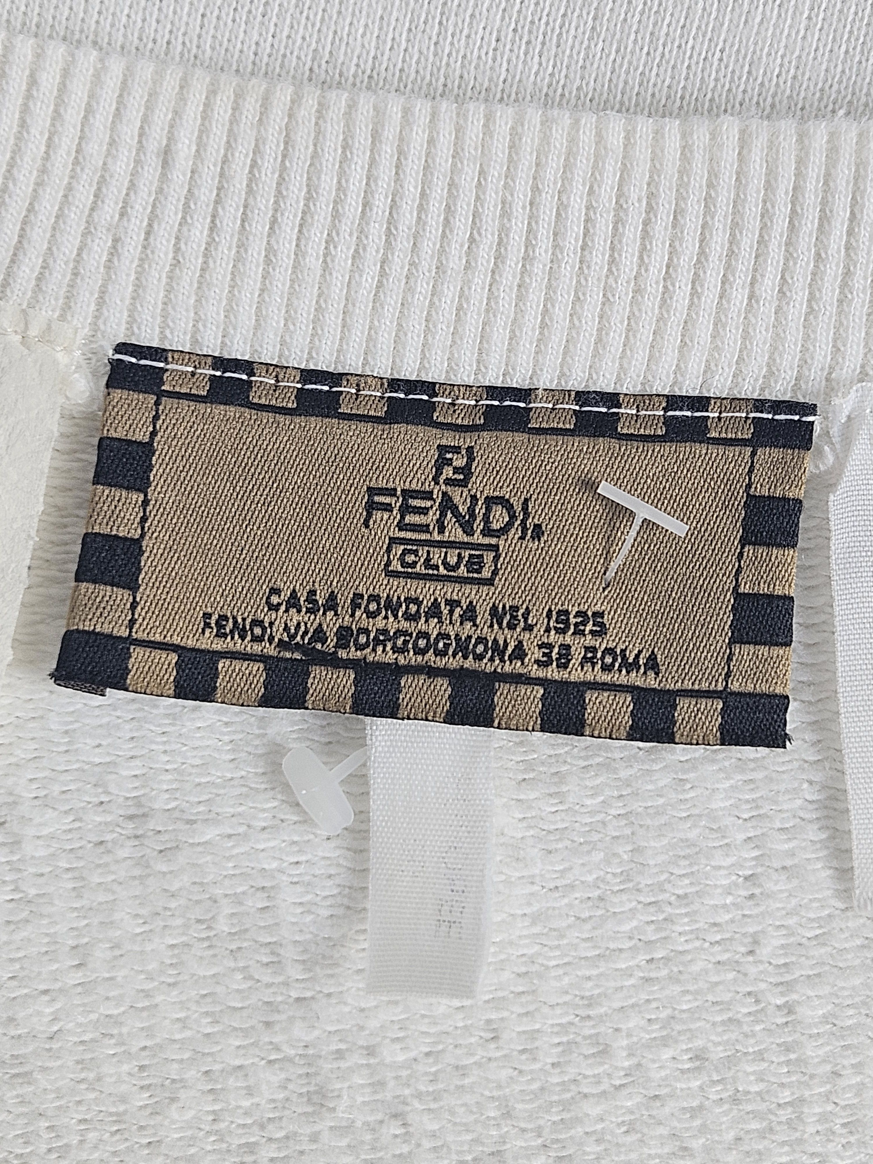 Fendi Vintage Fendi Roma sweatshirt Size US XL / EU 56 / 4 - 4 Thumbnail