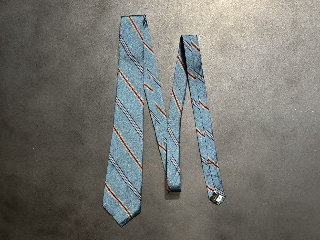 Yves Saint Laurent 1970s Yves Saint Laurent Silk Tie 80s Vintage YSL Necktie Size ONE SIZE - 8 Thumbnail