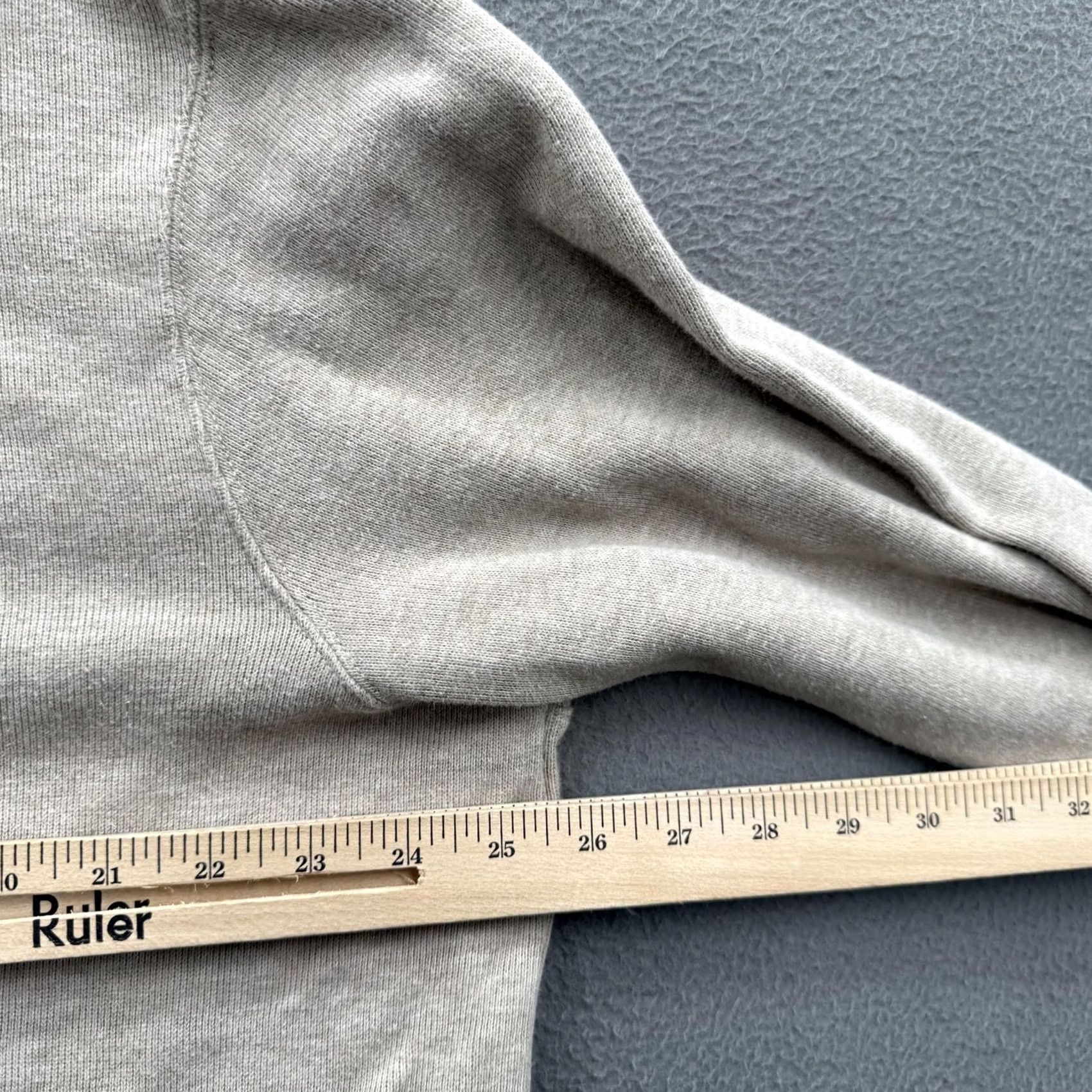 Polo Ralph Lauren Polo Ralph Lauren Sweatshirt Mens XL Beige 1/4 Zip Mock Neck Cotton Pullover Size US XL / EU 56 / 4 - 4 Thumbnail