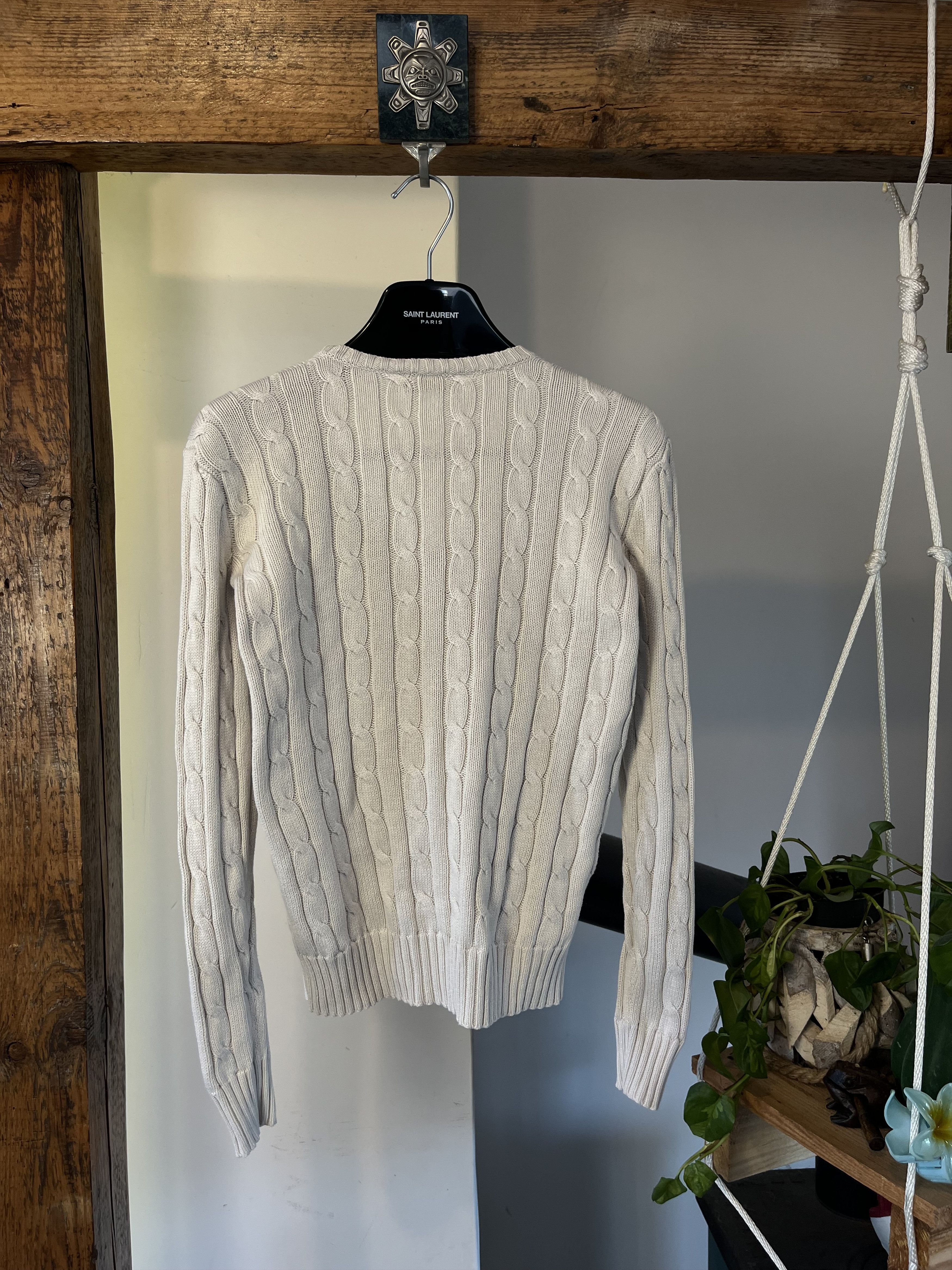 Polo Ralph Lauren Polo Ralph Lauren Cable Knit Sweater Old Money Size XS / US 0-2 / IT 36-38 - 2 Thumbnail