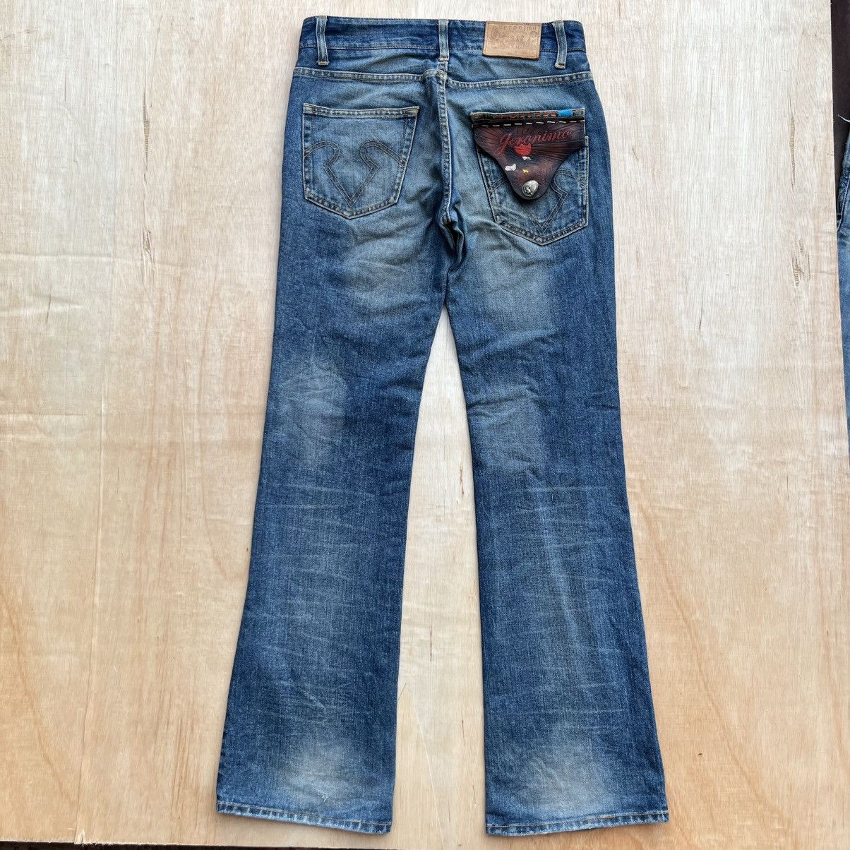 Other GERONIMO DENIM BOOT CUT FLARED HYSTERIC GLAMOUR LGB STYLE Size US 32 / EU 48 - 2 Thumbnail