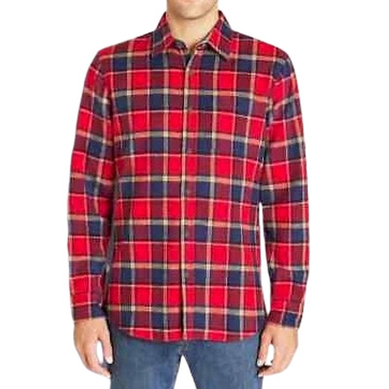 Lee Lee Stretch Flannel Shirt Tartan Plaid Men Regular fit M Size US M / EU 48-50 / 2 - 1 Thumbnail