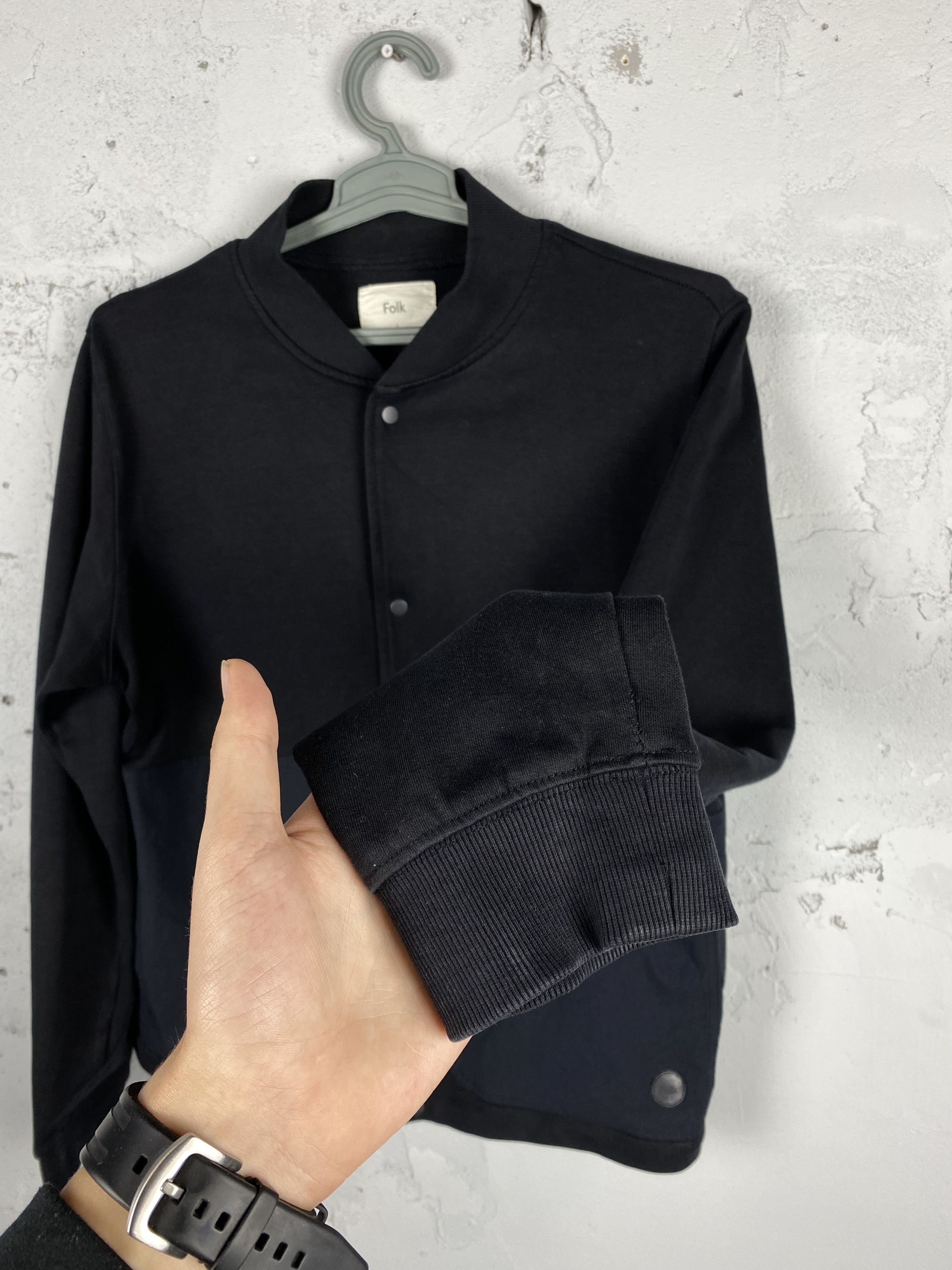 Folk Folk Cotton Bomber With Nylon Pockets Size US M / EU 48-50 / 2 - 5 Thumbnail
