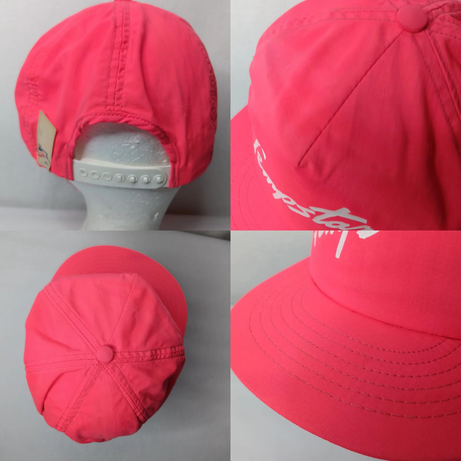 Vintage VINTAGE Swingster Neon Pink HVAC Snapback Hat Unisex Adults 1980s Fall Spring Summer Size ONE SIZE - 8 Thumbnail