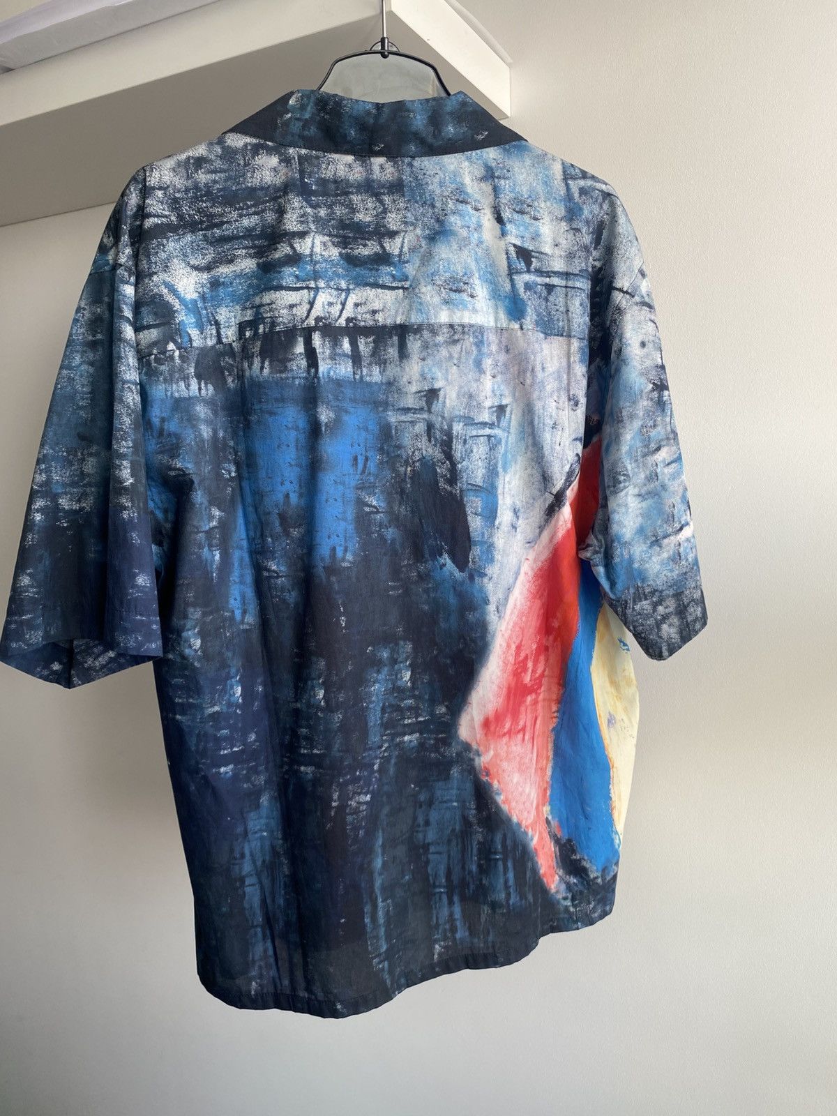 Marni Marni Rainbow Popeline Bowling Shirt Short Sleeve luxury Size US M / EU 48-50 / 2 - 9 Thumbnail