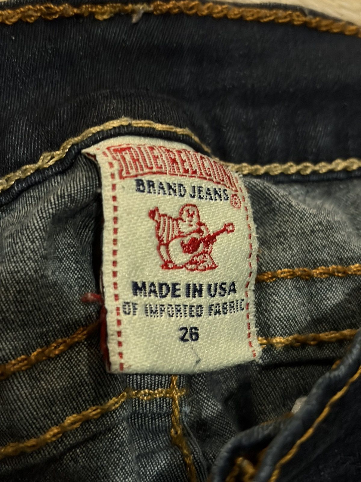 True Religion True Religion Jeans Skinny Made USA Casey Stretch Denim Size 26" / US 2 / IT 38 - 7 Thumbnail