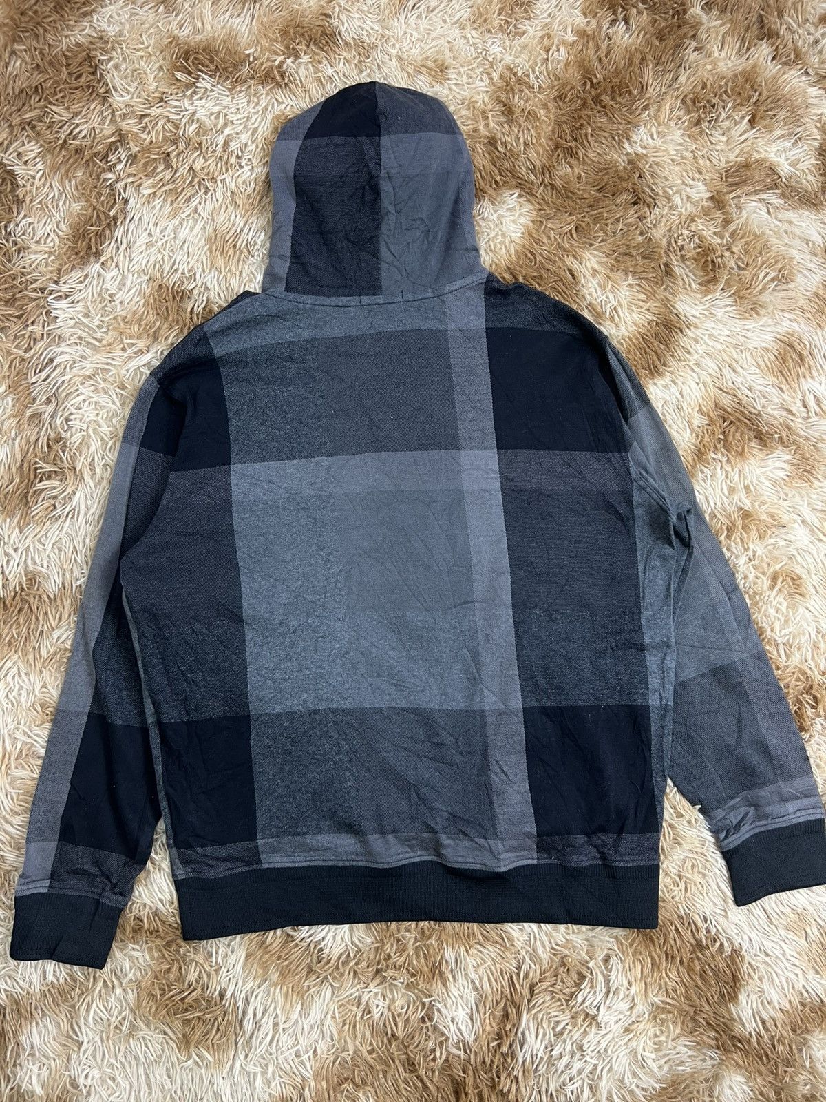 Japanese Brand Black Label Crestbridge Big Check Zip-Up Hoodie Size US L / EU 52-54 / 3 - 5 Thumbnail
