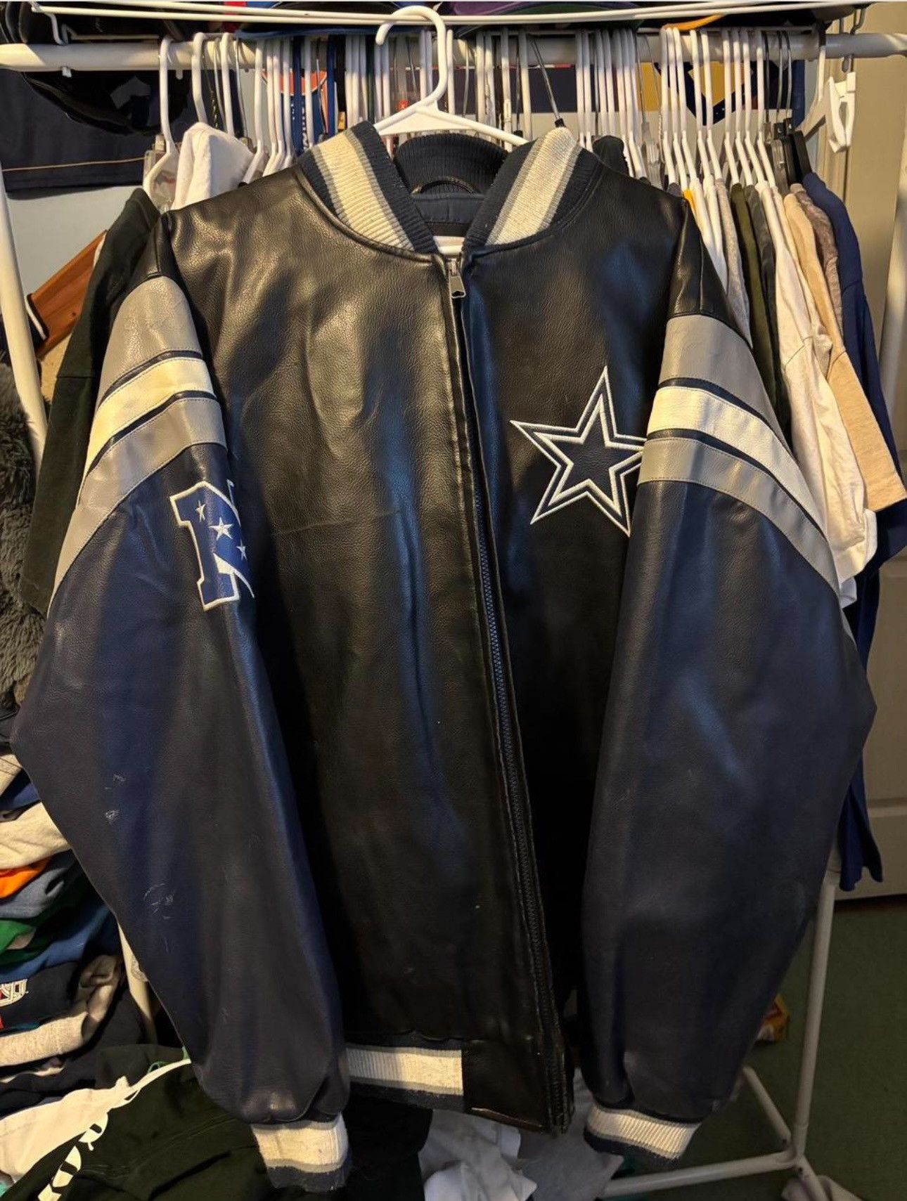 VINTAGE NFL DALLAS COWBOYS leather jck - メルカリ