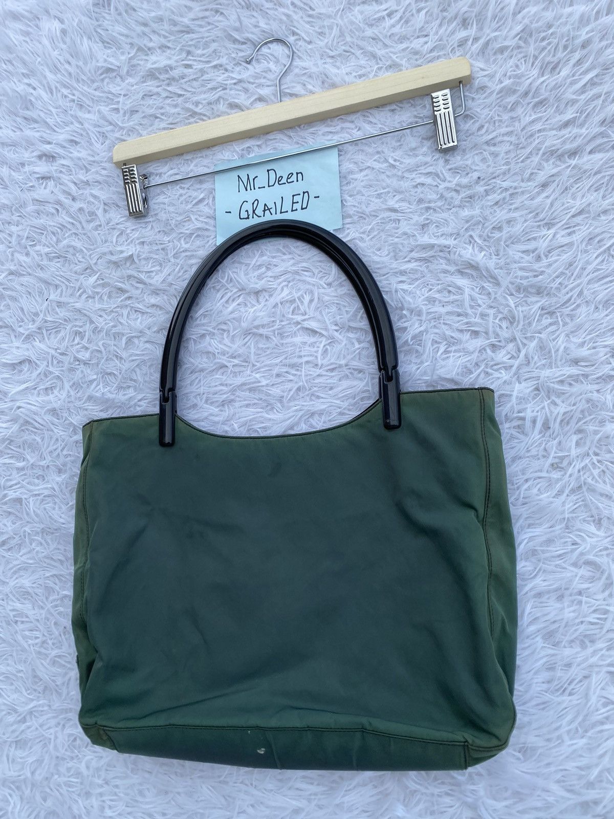 Prada Rare Vintage 1998 PRADA 100% Authentic Tote Bag Size ONE SIZE - 4 Thumbnail
